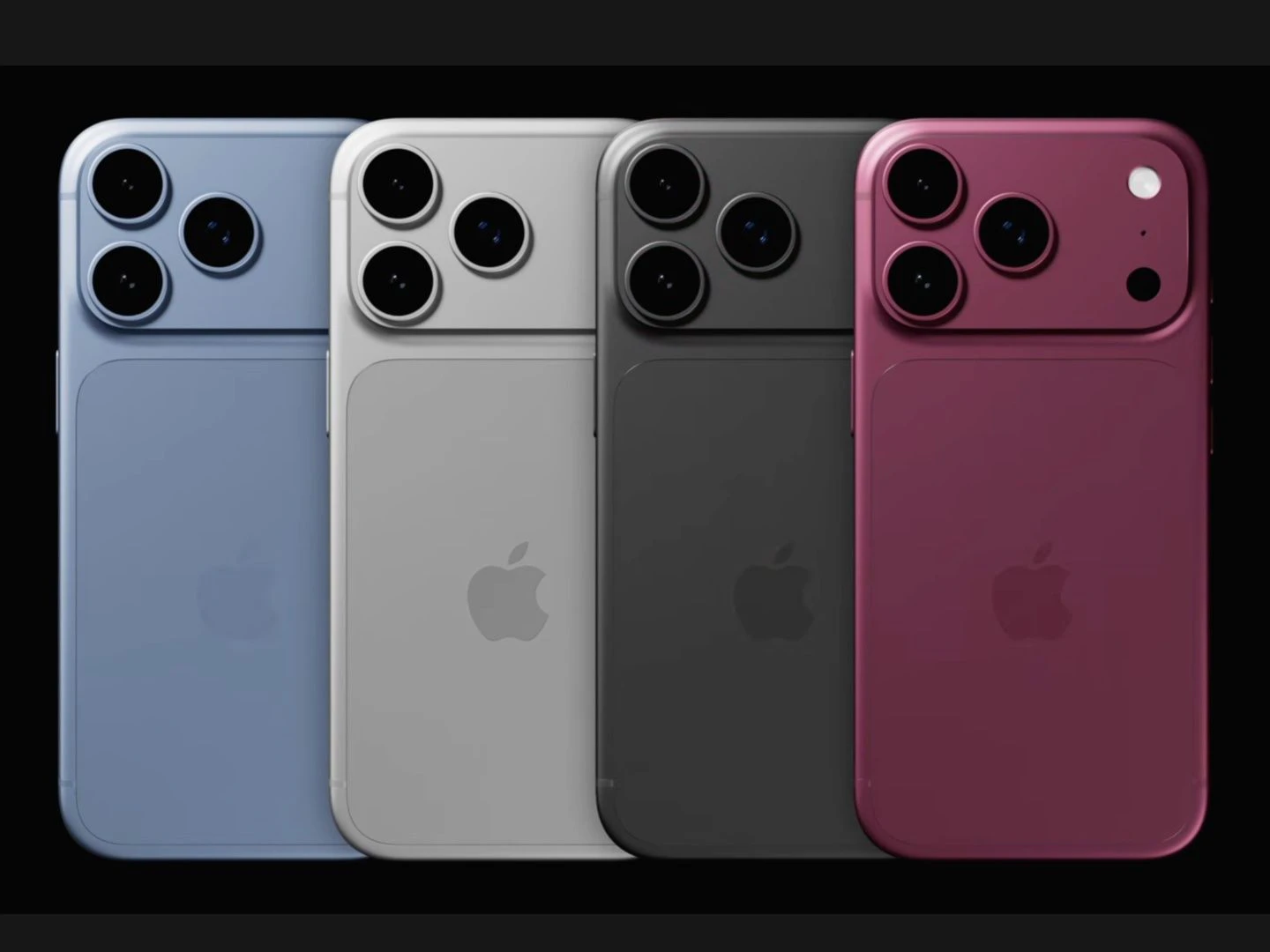 Neue Farben, wohl höhere Preise, aber kein neues Design: So sollen die iPhone 18 Pro aussehen.