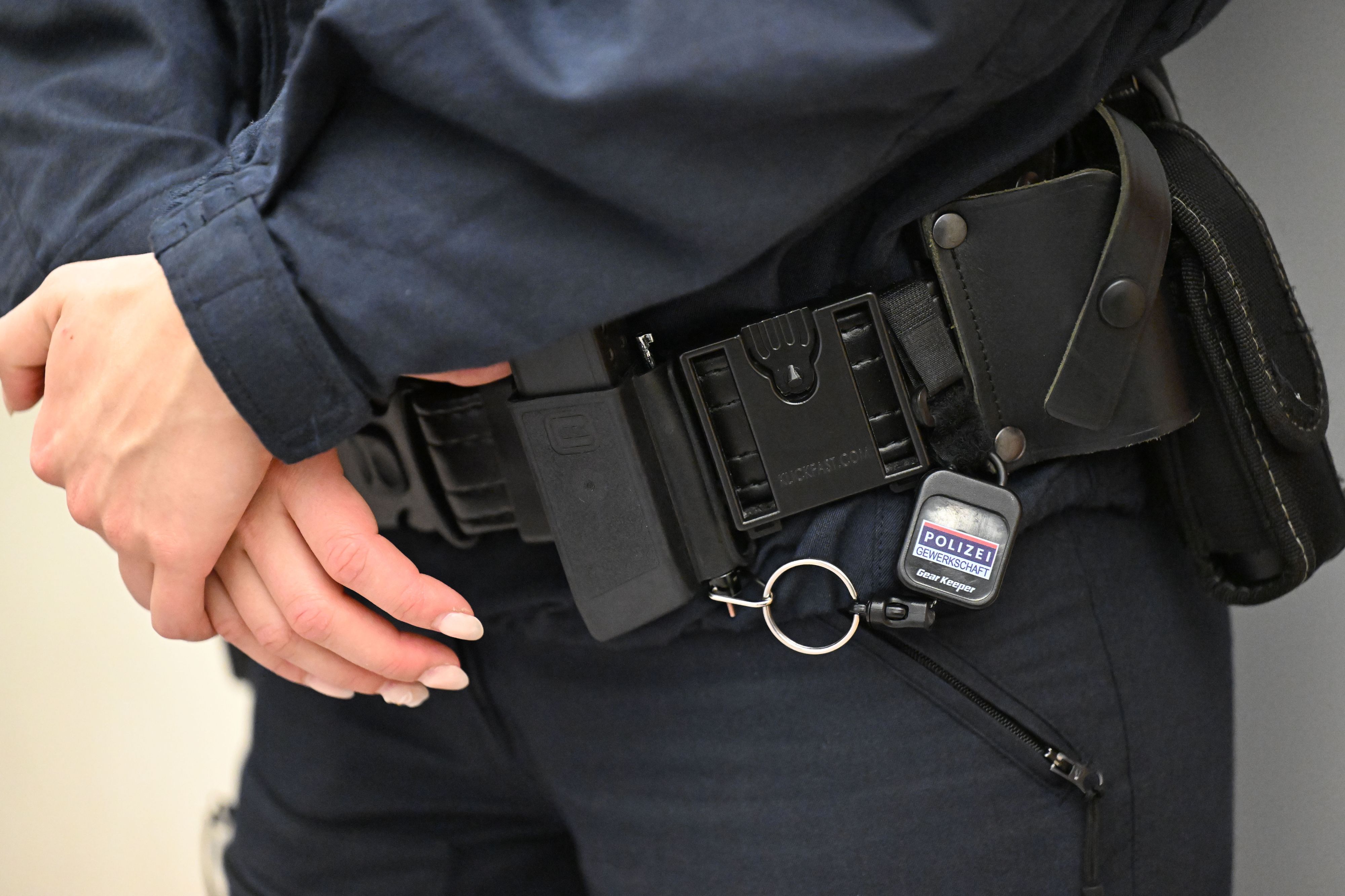 Die Polizistin wurde entlassen. (Symbolbild)