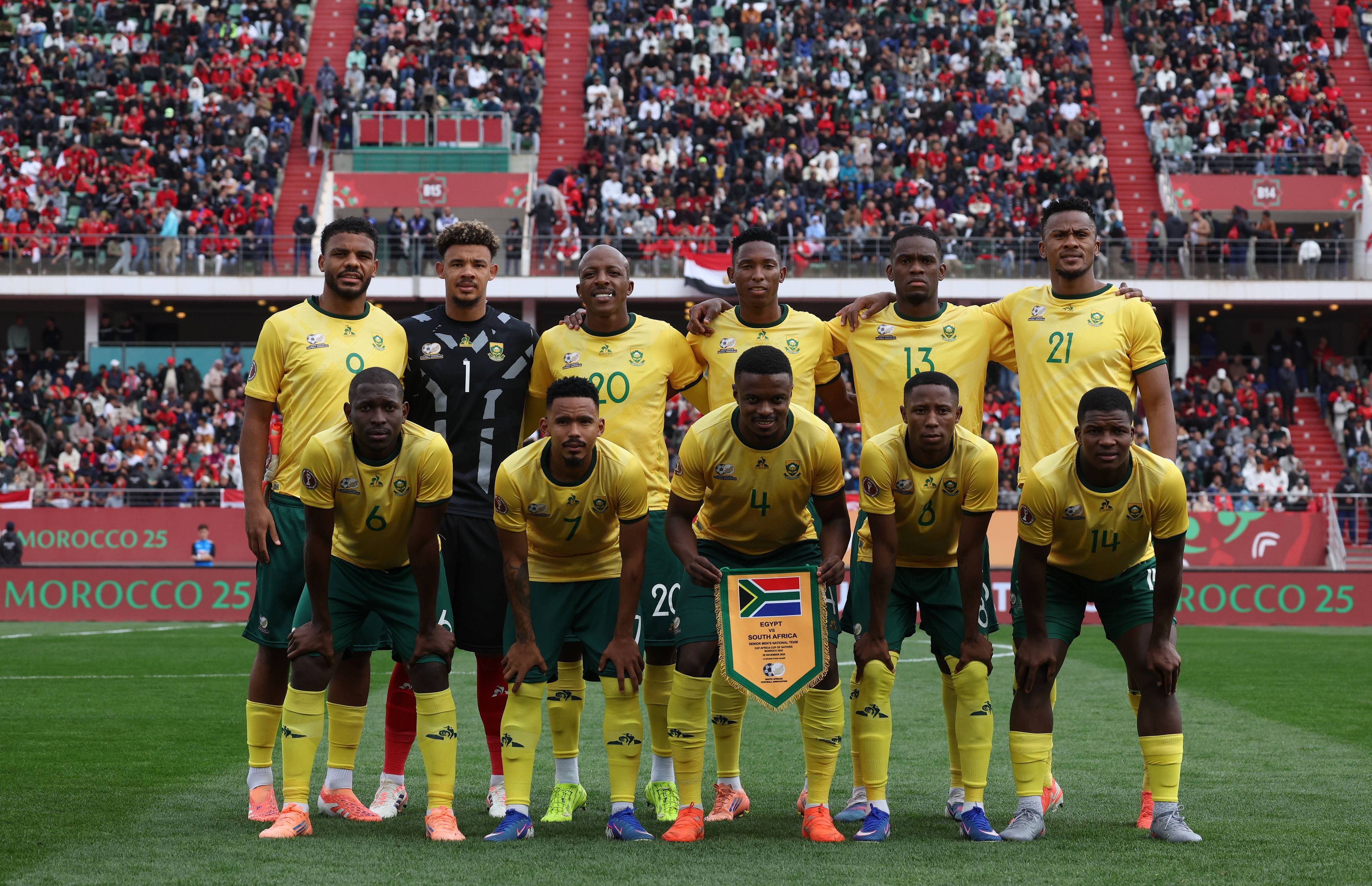 Südafrika kommt rechtzeitig in Mexiko an.