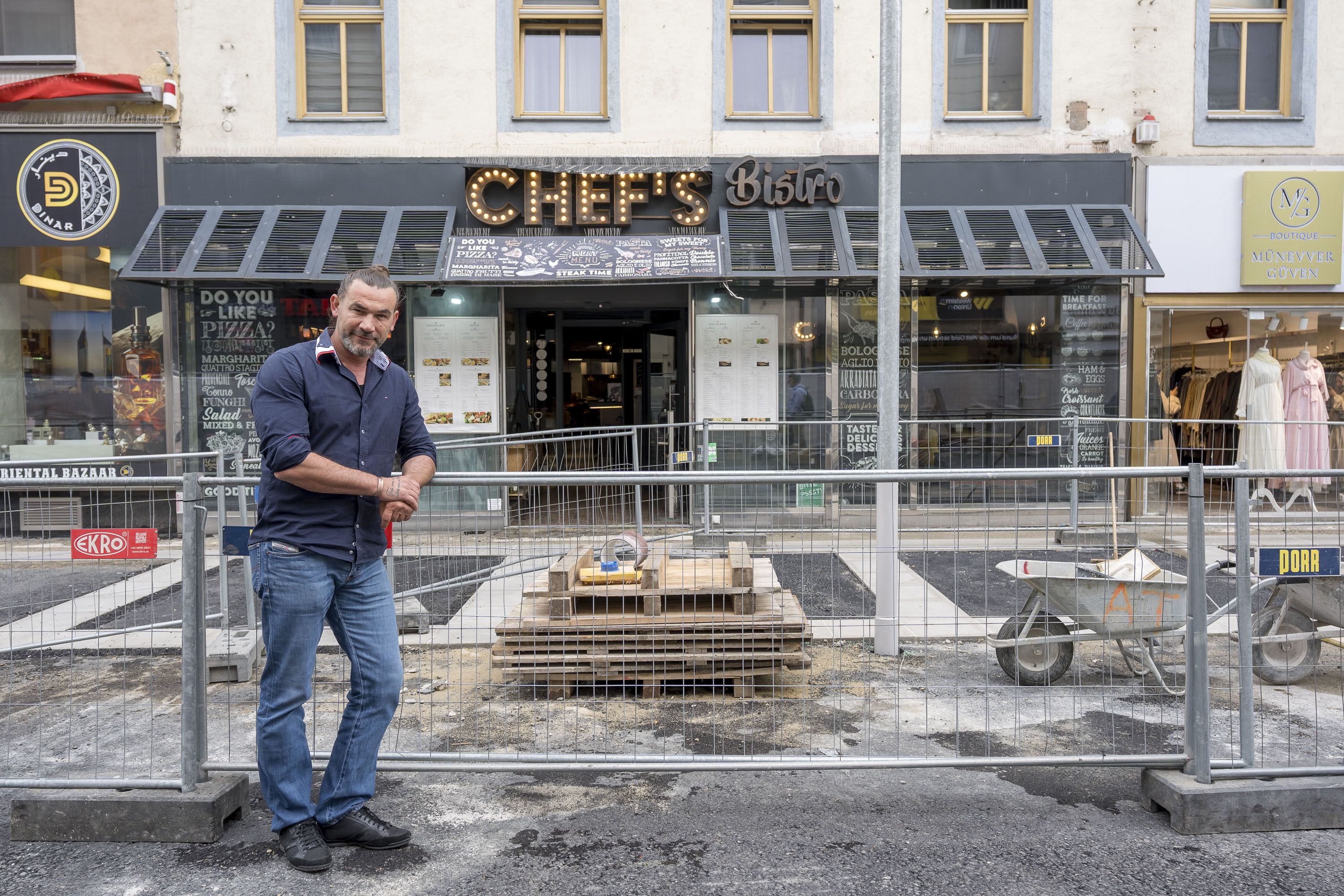 Seit Monaten kämpft das "Chef’s Bistro" ums Überleben. Betre