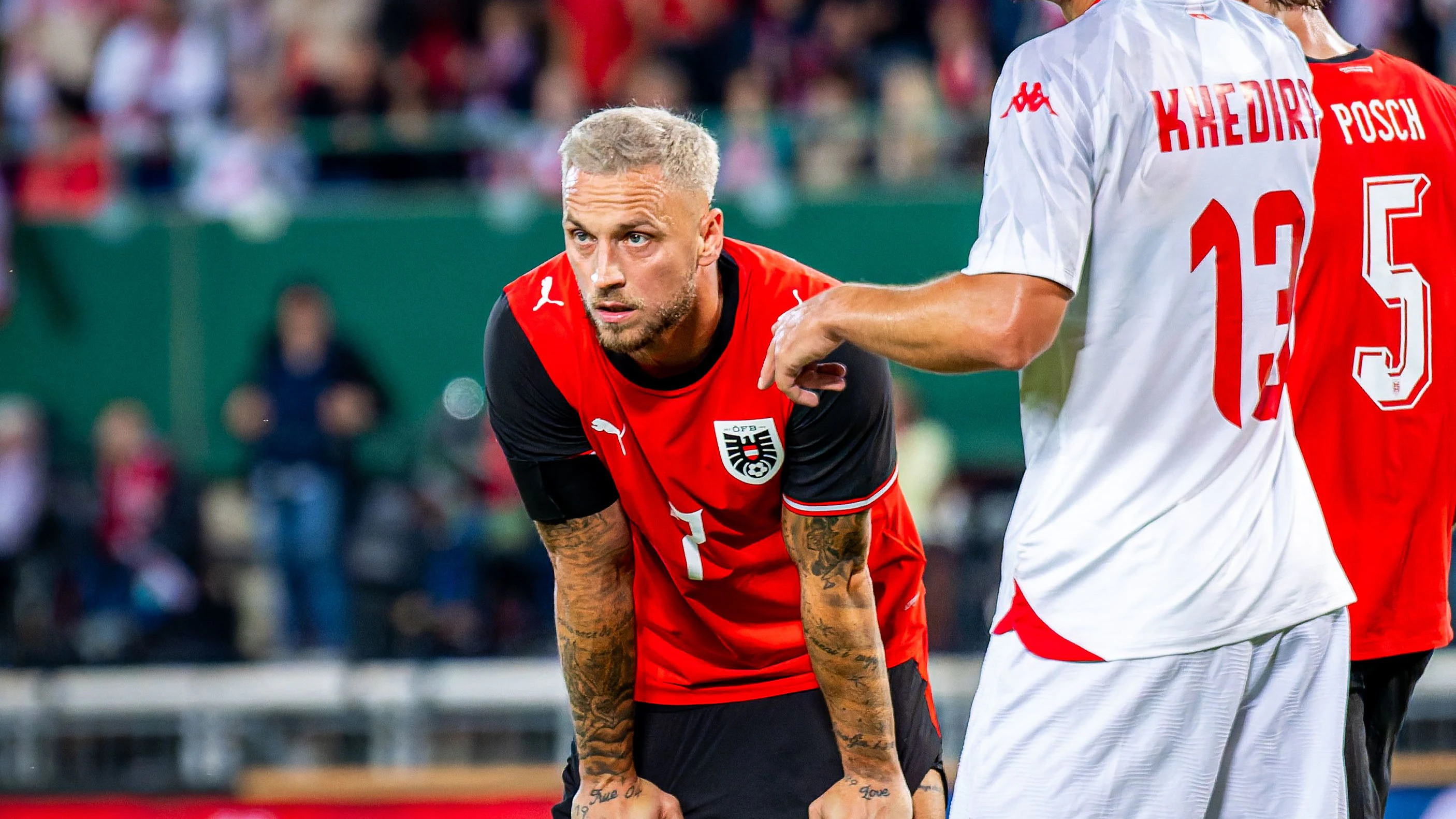 VIENNA,AUSTRIA,01.JUN.26 - SOCCER - OEFB international test match, Austria vs Tunisia. Image shows the disappointment of Marko Arnautovic (AUT). Photo: GEPA pictures/ Kevin Hackner
