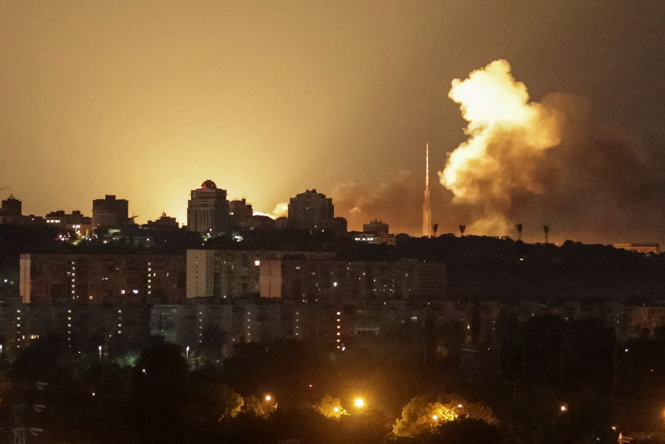 Massive Angriffe auf die Ukraine