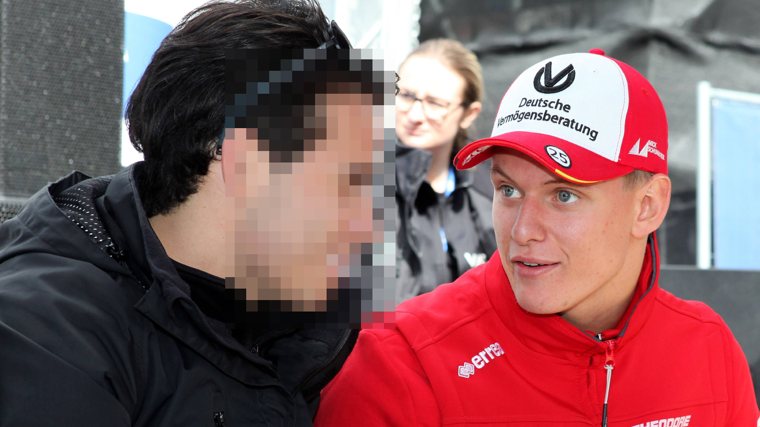 Joey M. und Mick Schumacher (r.) bei der FIA Formel 3 Europameisterschaft 2017 im Rahmen der DTM auf dem Nürburgring.