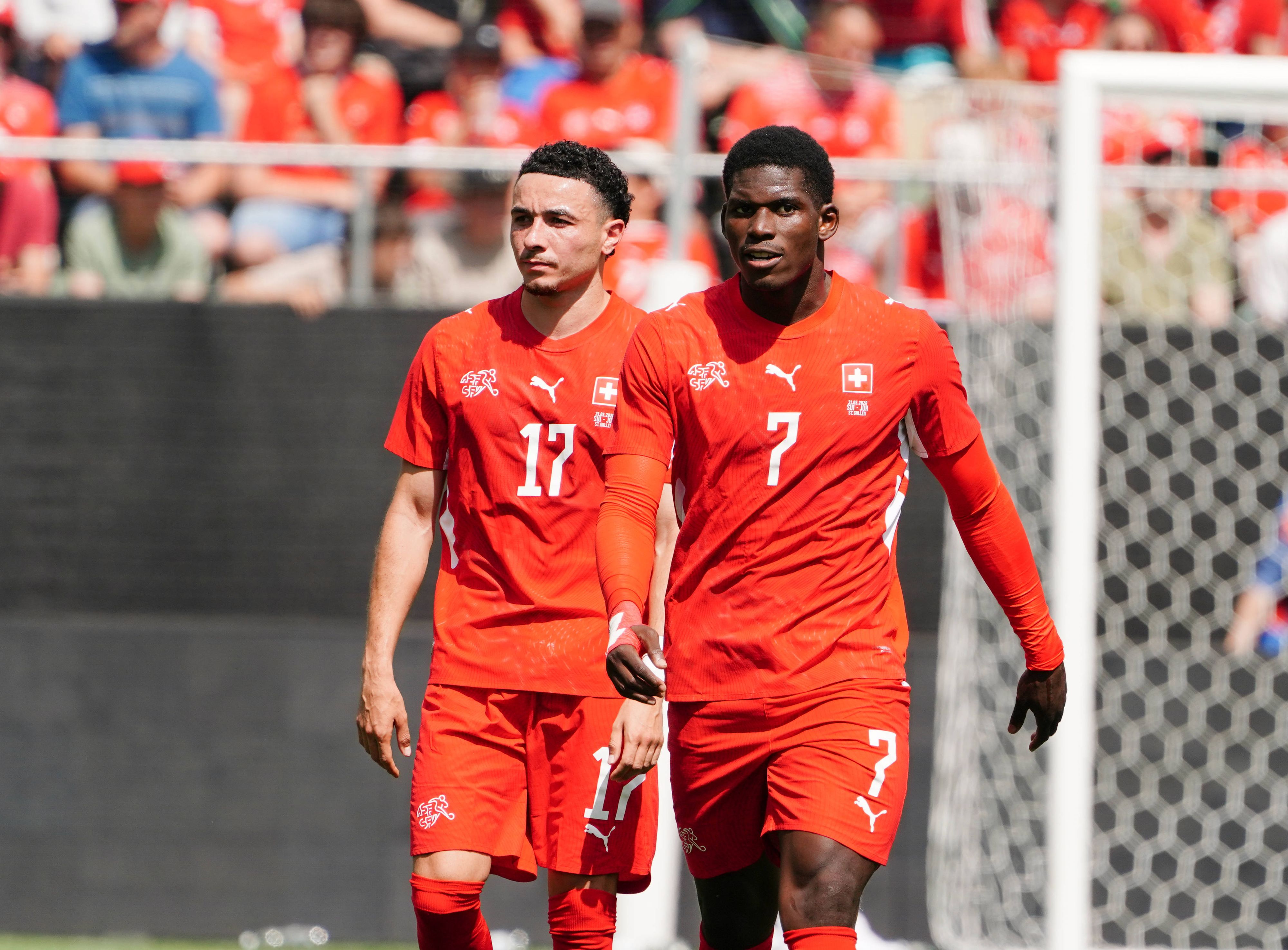 Der Schweizer Fußball-Star Breel Embolo. 