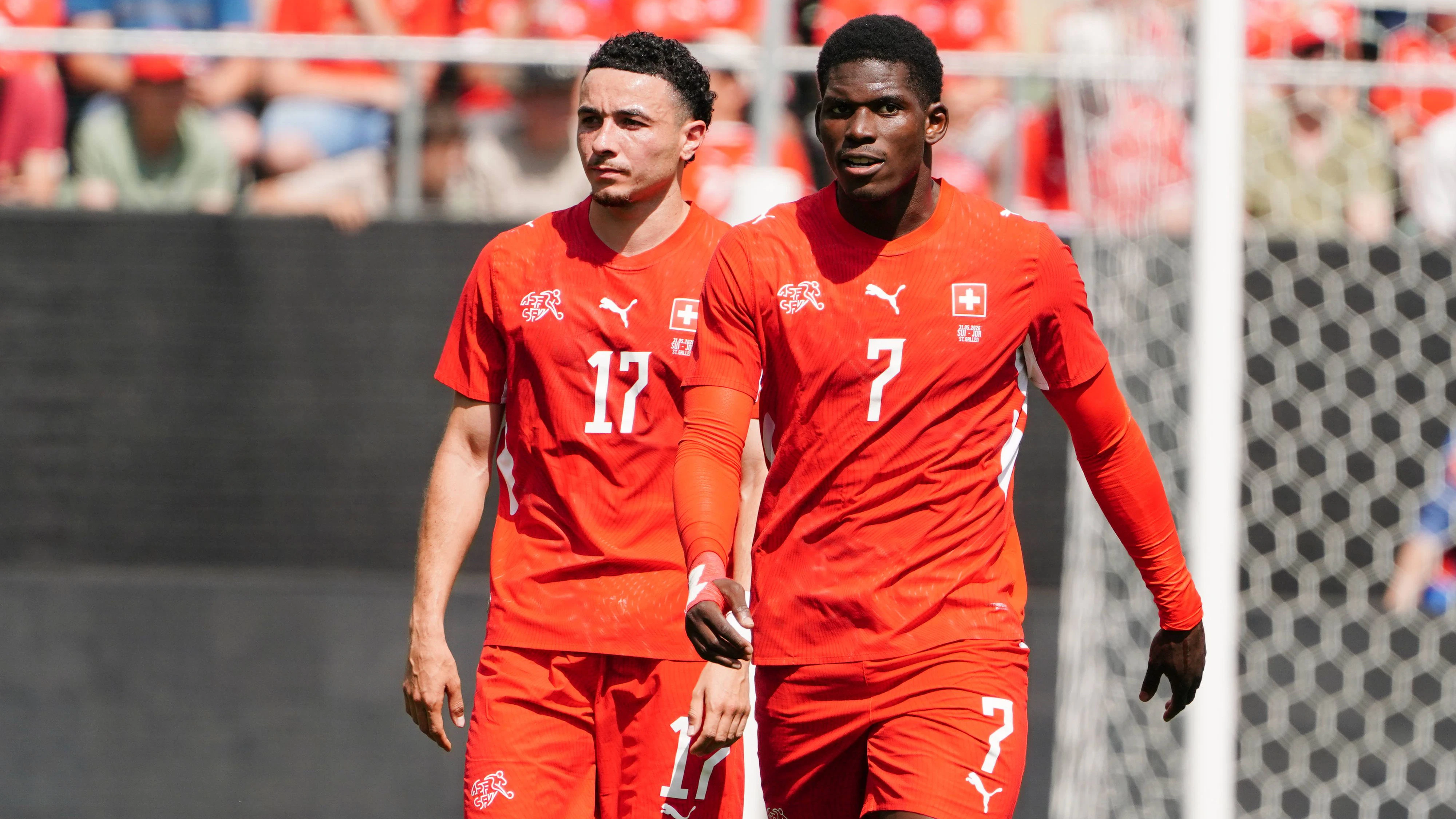 Der Schweizer Fußball-Star Breel Embolo. 