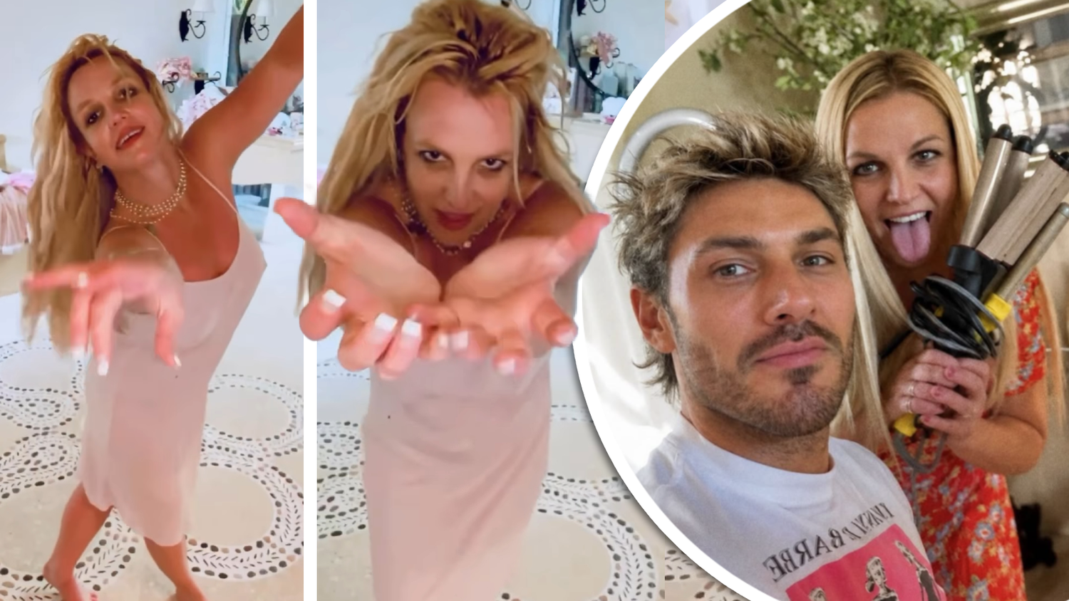 Kardashians Friseur kümmert sich um Britney Spears.