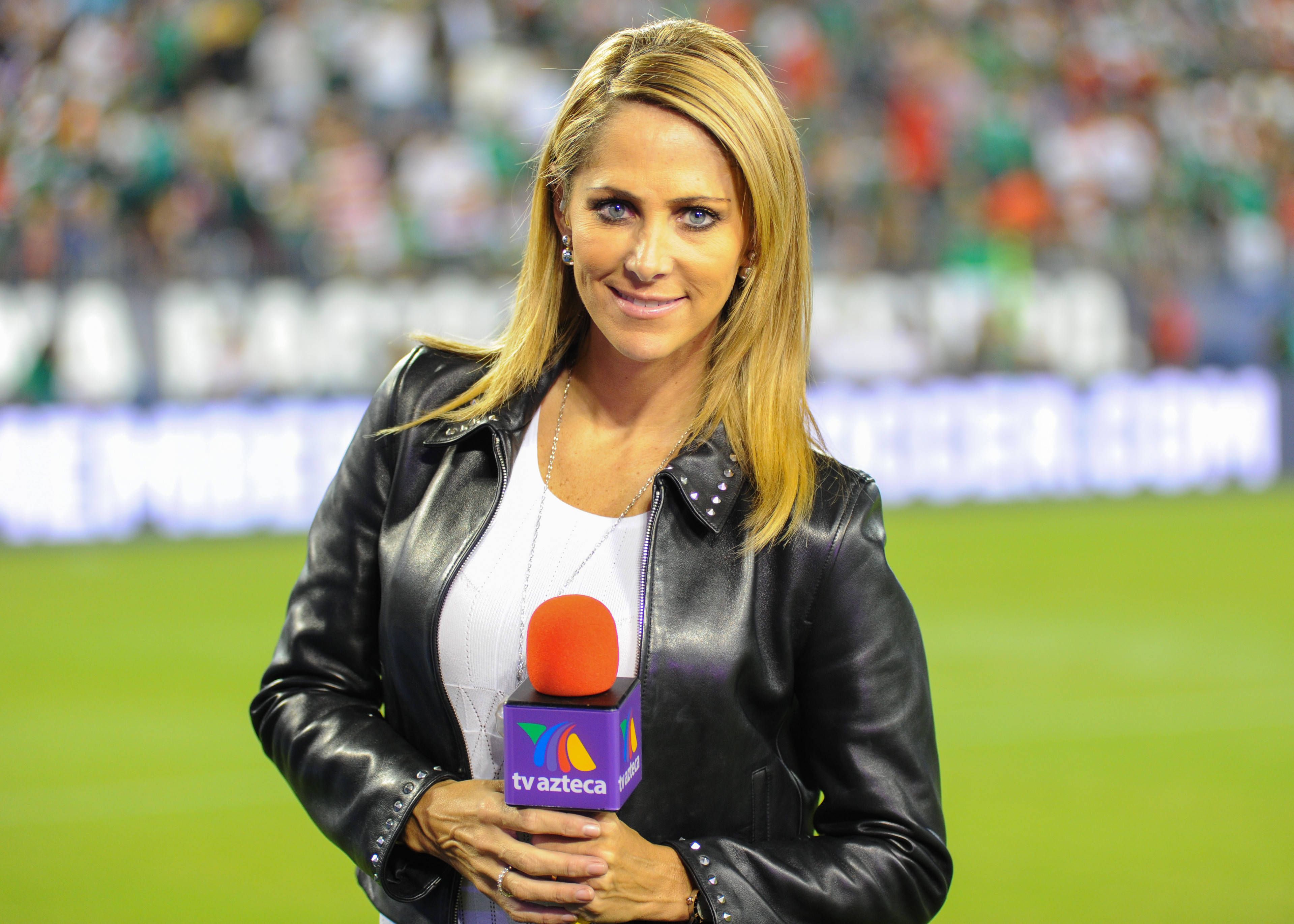 Die mexikanische TV-Moderatorin Ines Sainz. 