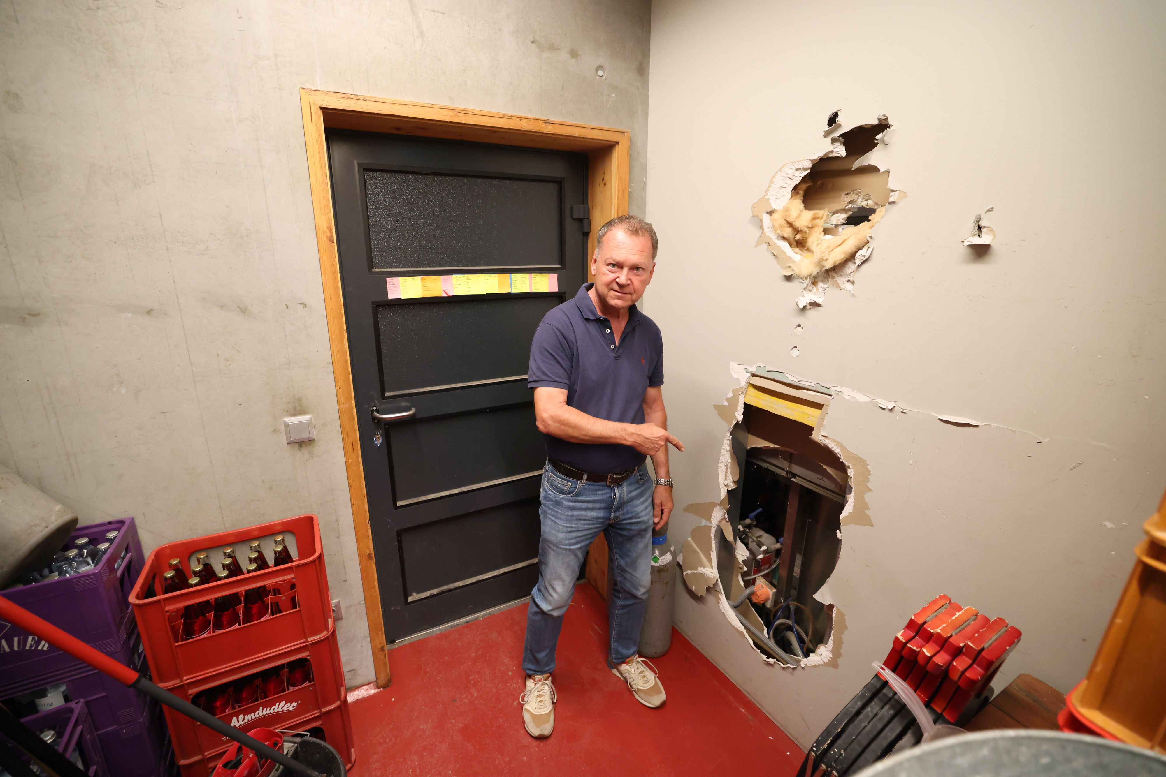 In die Buschenschank von Fritz Wieninger am Wiener Nussberg wurde eingebrochen. Der Sachschaden beträgt rund 30.000 Euro.