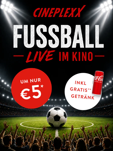 Fußball-Highlights auf der großen Leinwand.