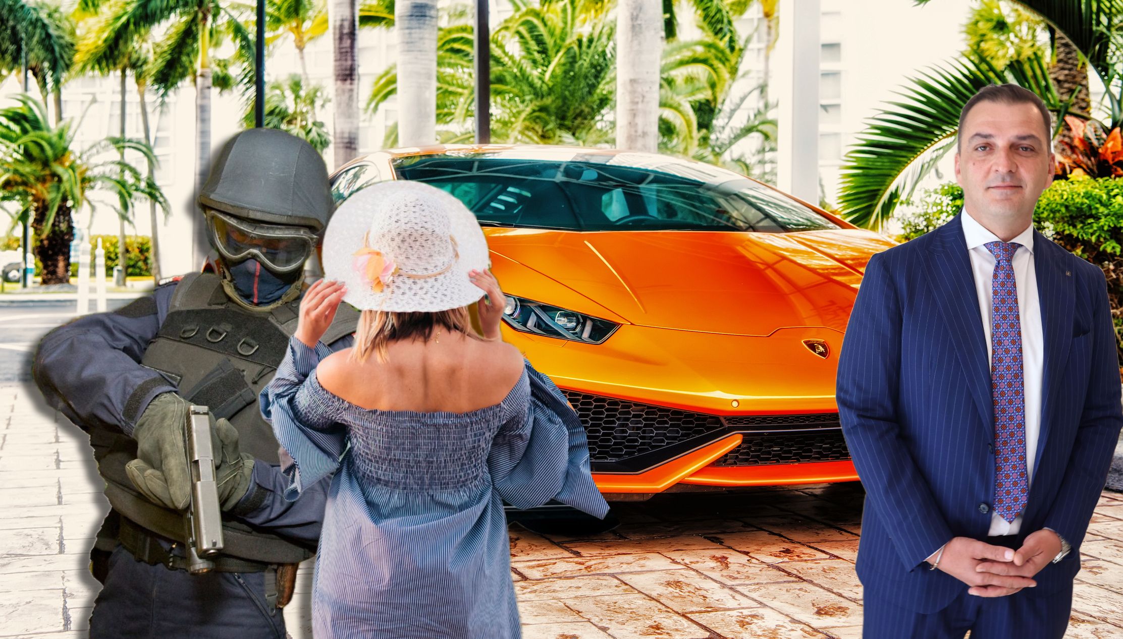 Das mutmaßliche Betrüger-Paar lockte Opfer mit einem Lambo – Anwalt Mirsad Musliu (r.) vertrat den Ex-WEGA-Beamten.