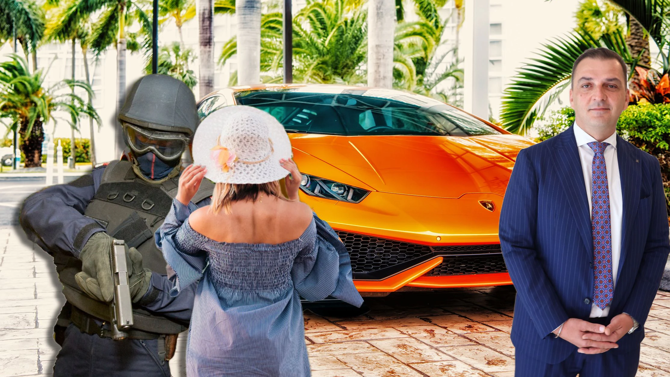 Das mutmaßliche Betrüger-Paar lockte Opfer mit einem Lambo – Anwalt Mirsad Musliu (r.) vertrat den Ex-WEGA-Beamten.