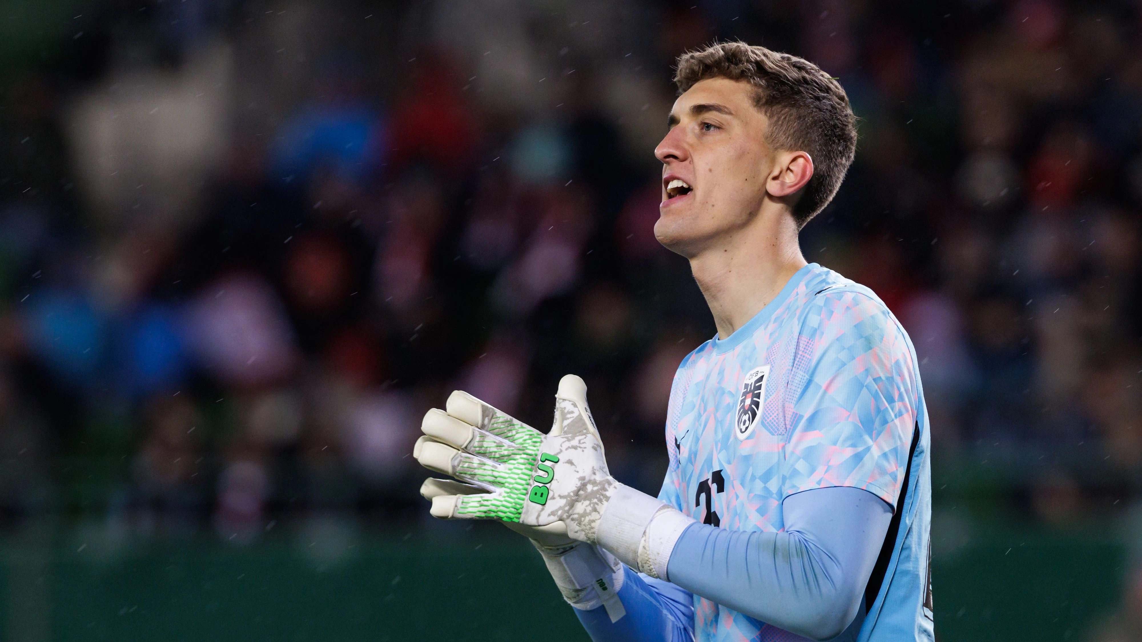 VIENNA,AUSTRIA,27.MAR.26 - SOCCER - OEFB international test match, Austria vs Ghana. Image shows Florian Wiegele (AUT). Photo: GEPA pictures/ Armin Rauthner
