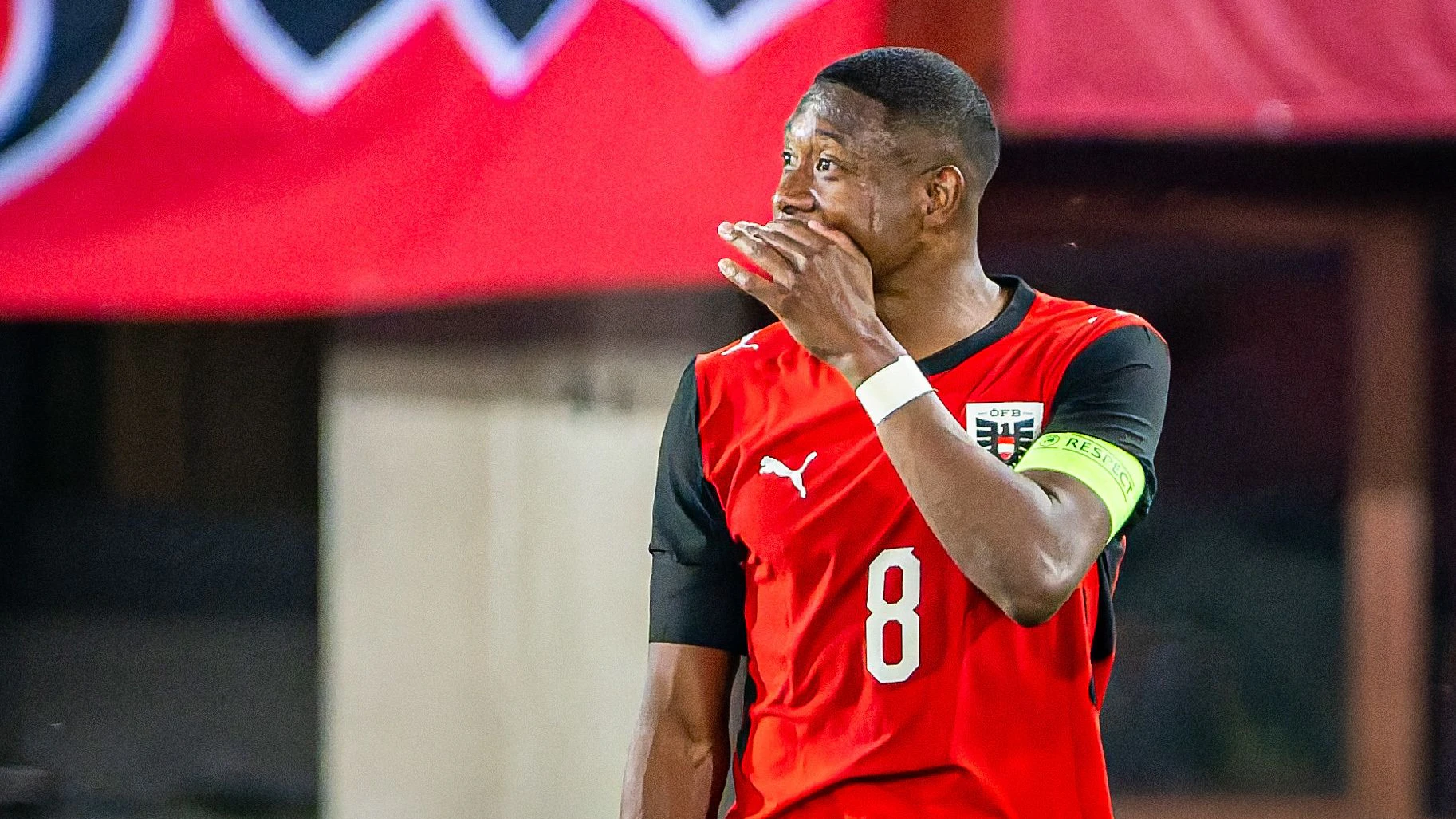Österreichs Nationalteam-Kapitän David Alaba. 