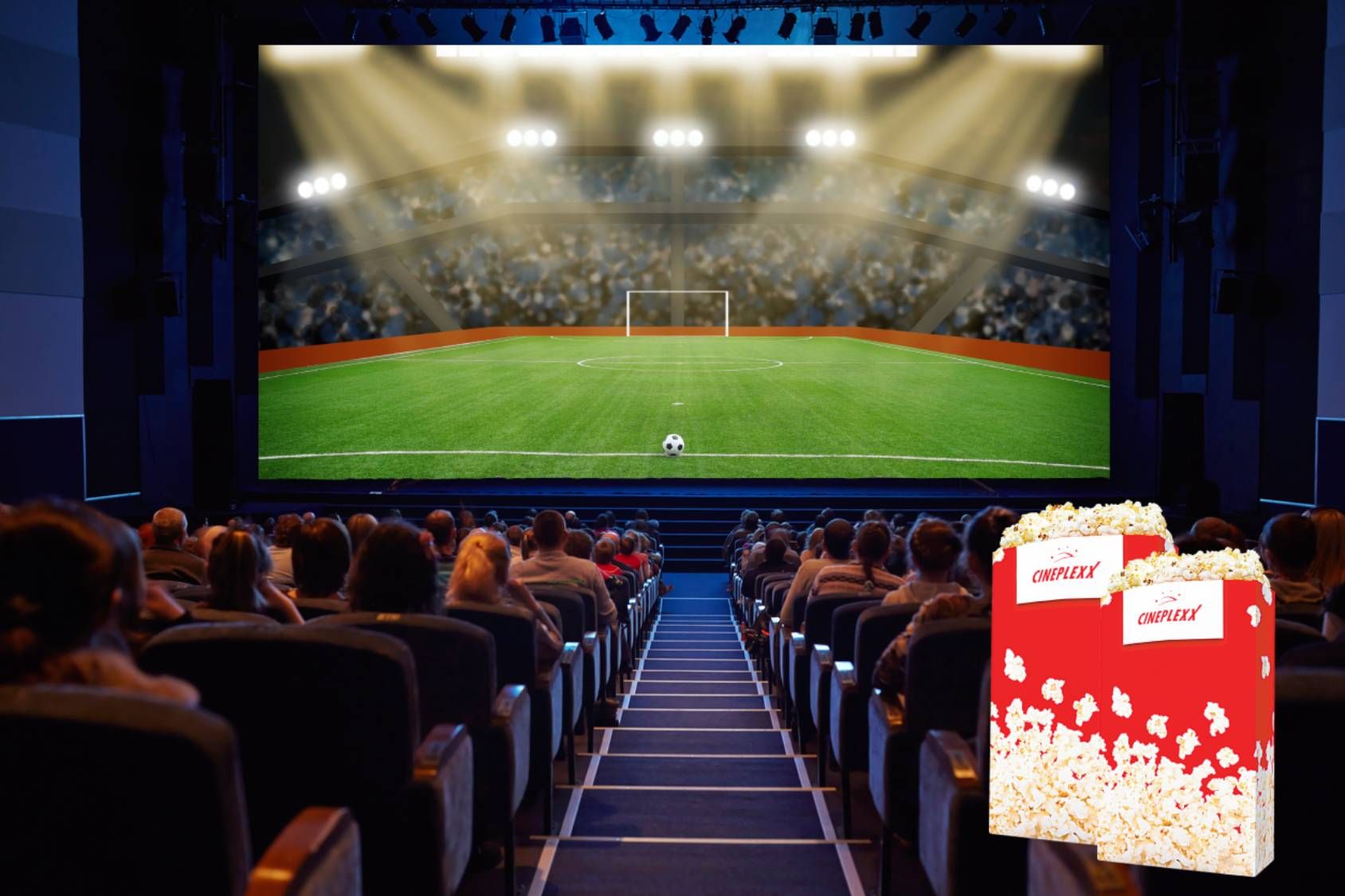 Fußball mit Kinoatmosphäre! Wir verlosen jeweils 2