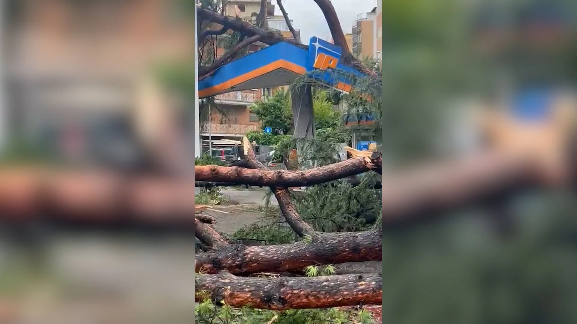 Unwetter in Rom