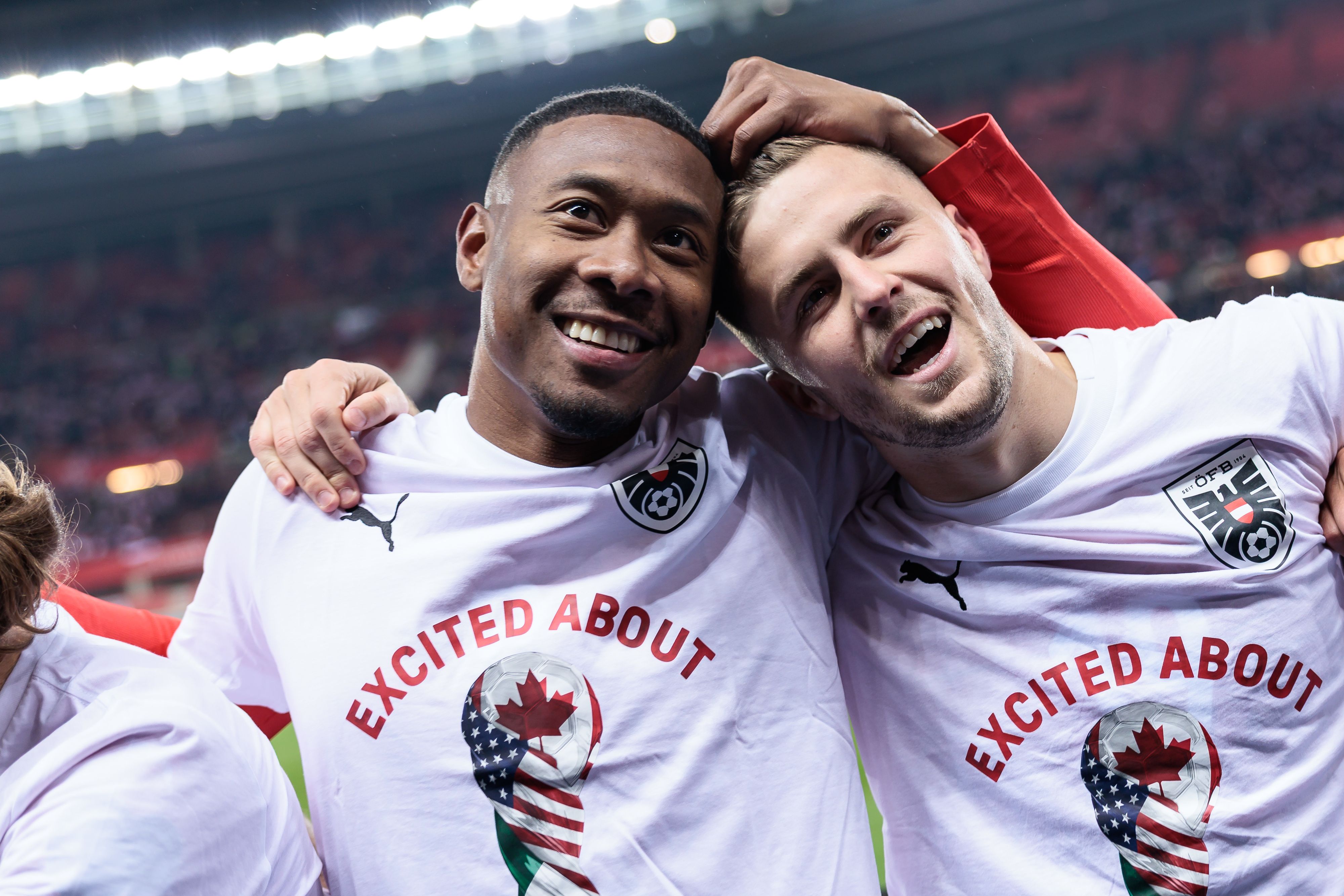 David Alaba und Christoph Baumgartner.