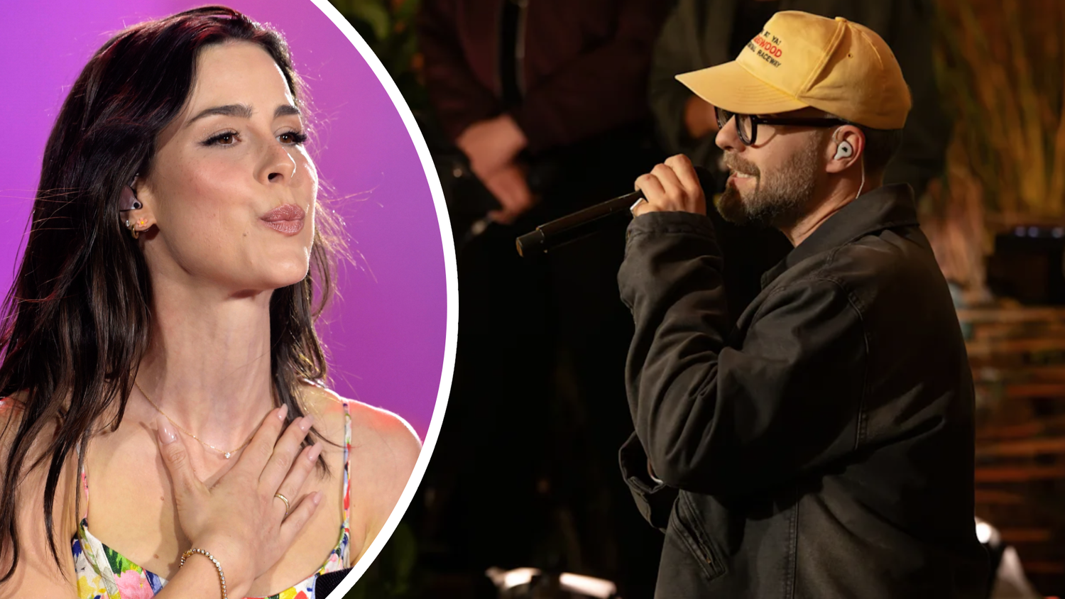 Mark Forster und Lena Meyer-Landrut