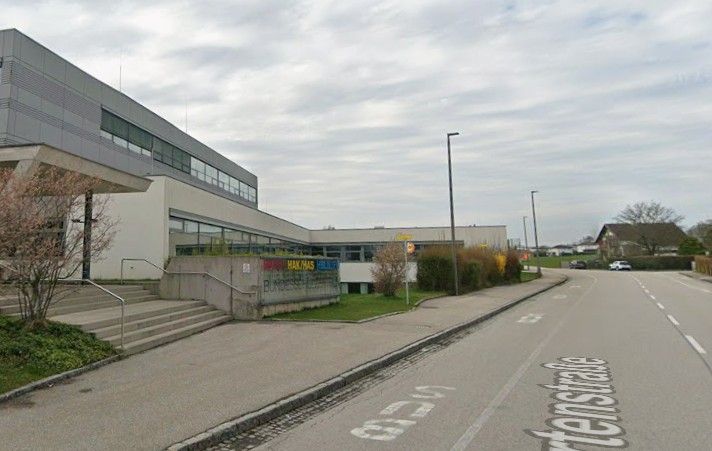 Einer der drei neuen Rieder Radar-Standorte: die Gartenstraße, in der sich eine Schule befindet.