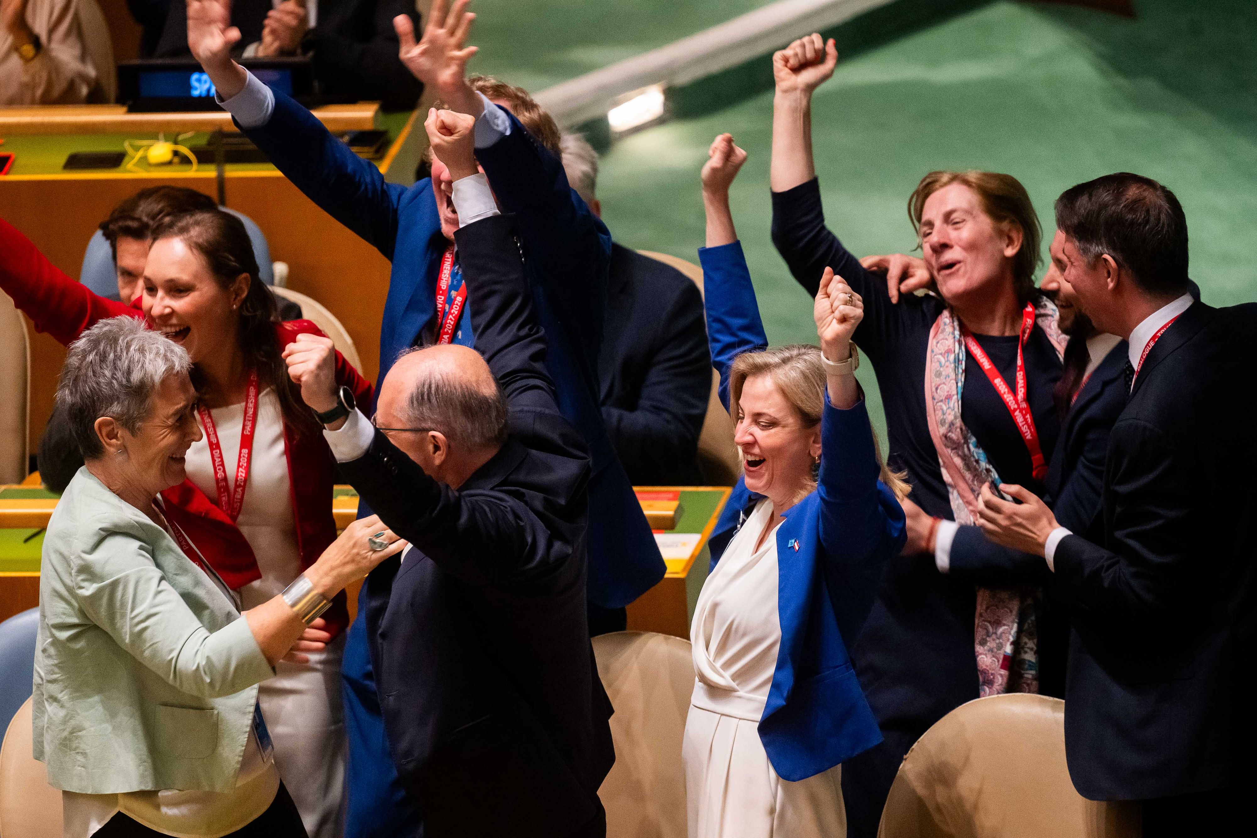 Am 3. Juni 2026 war Außenministerin Beate Meinl-Reisinger in New York, anlässlich der UN-Sicherheitsrat Wahl.