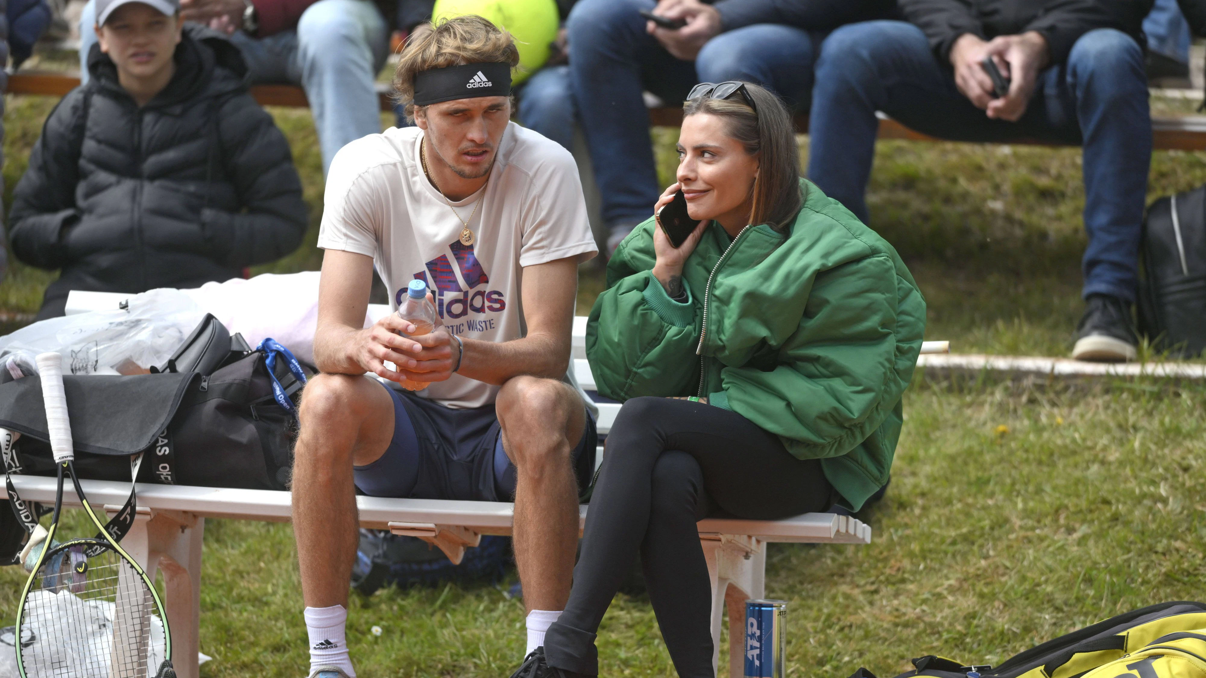 Alexander Zverev und Sophia Thomalla. 