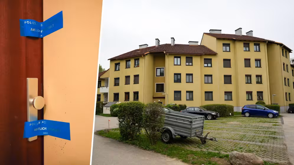 In dieser Wohnung fielen die tödlichen Schüsse.