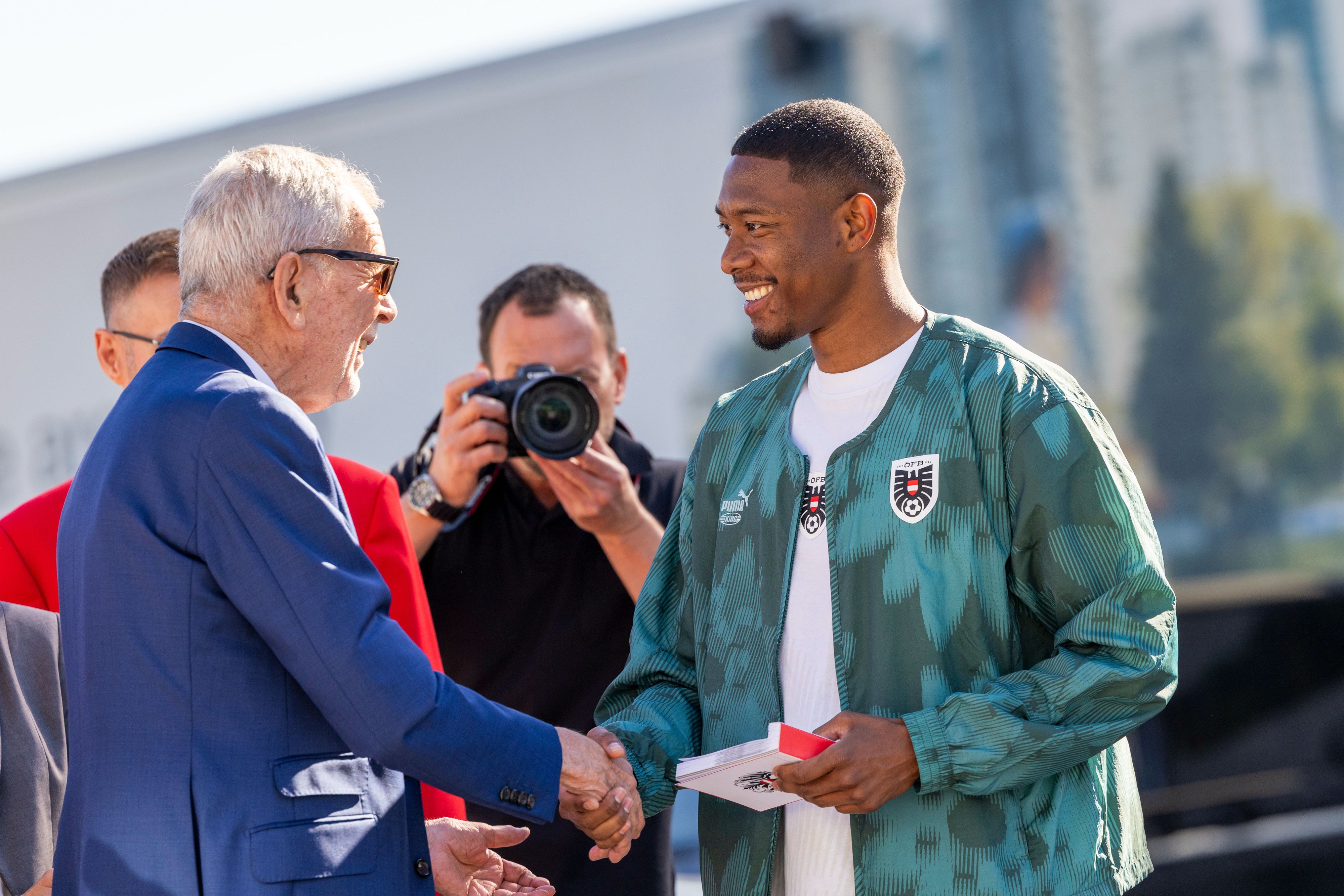 ÖFB-Star und Teamkaptiän David Alaba. 