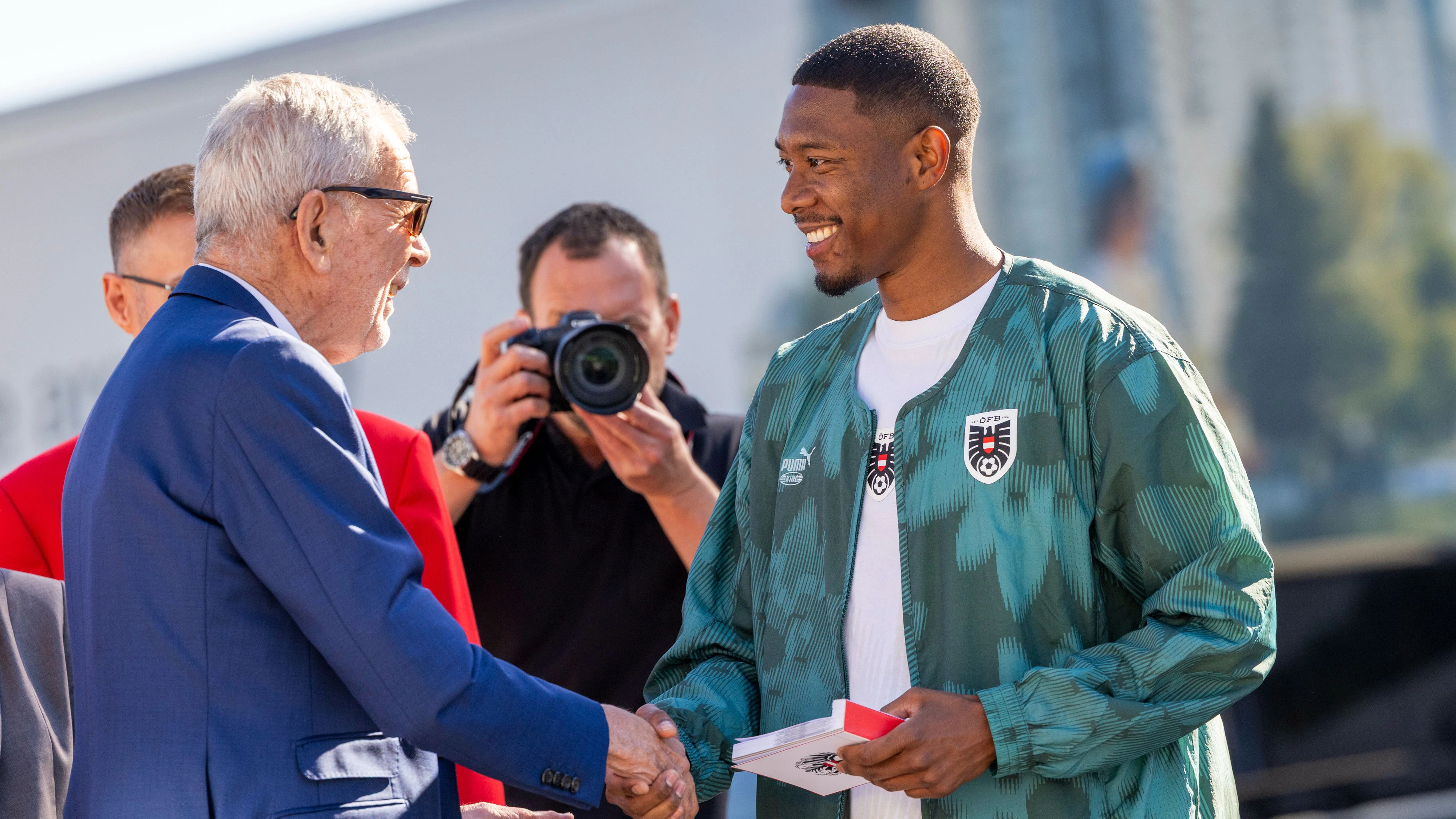 ÖFB-Star und Teamkaptiän David Alaba. 