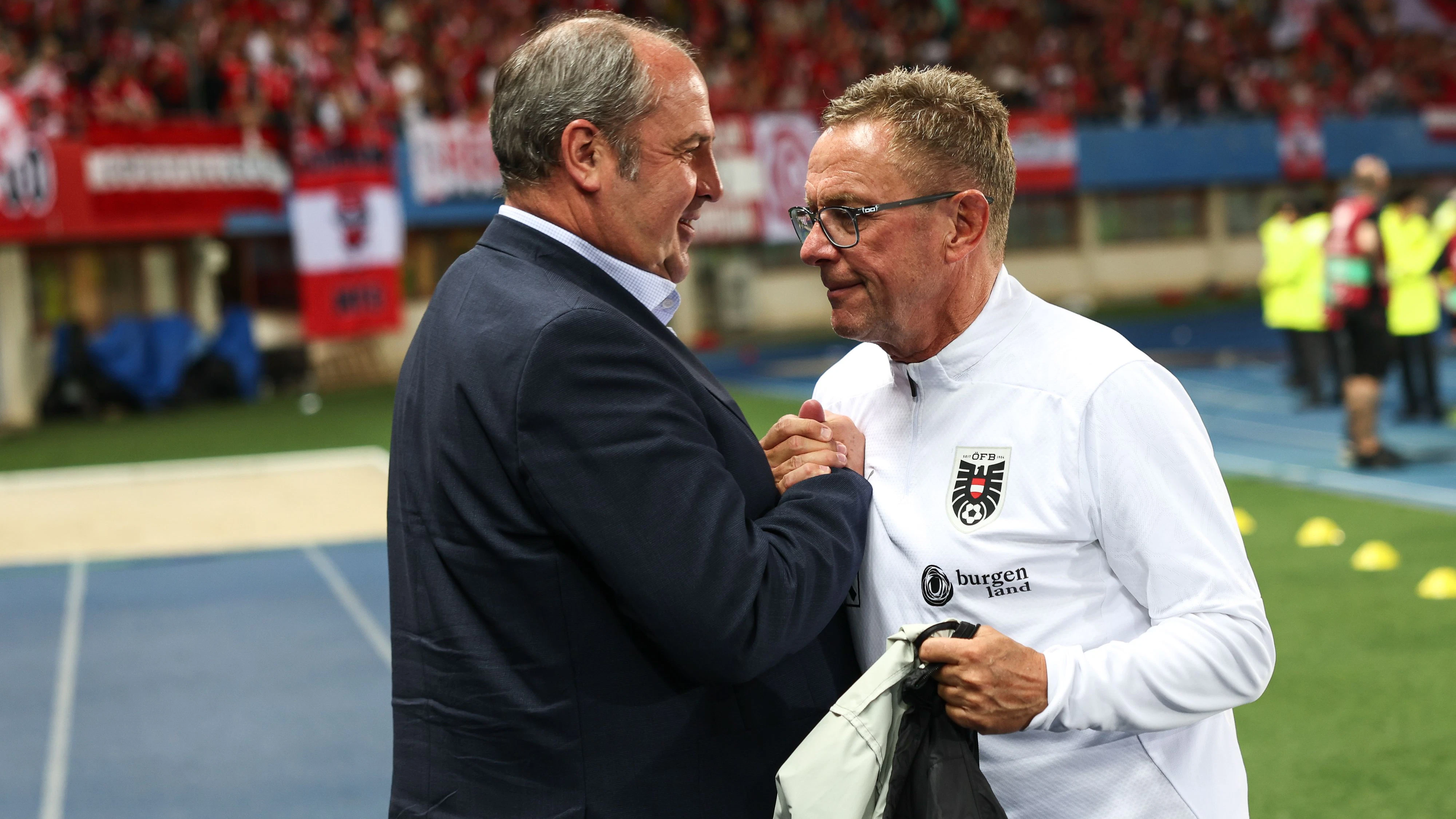 Heute.at - Es liegt an ihm: Pröll über Rangnick-Verlängerung
