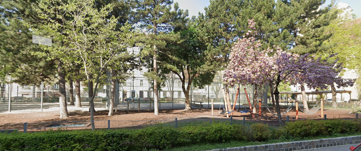 Der 65-jährige Österreicher randalierte beim Lichtentalerpark (Wien-Alsergrund).