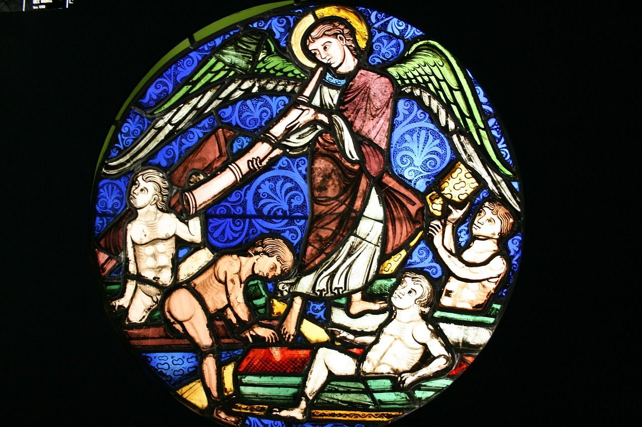 Mittelalterliches Buntglas