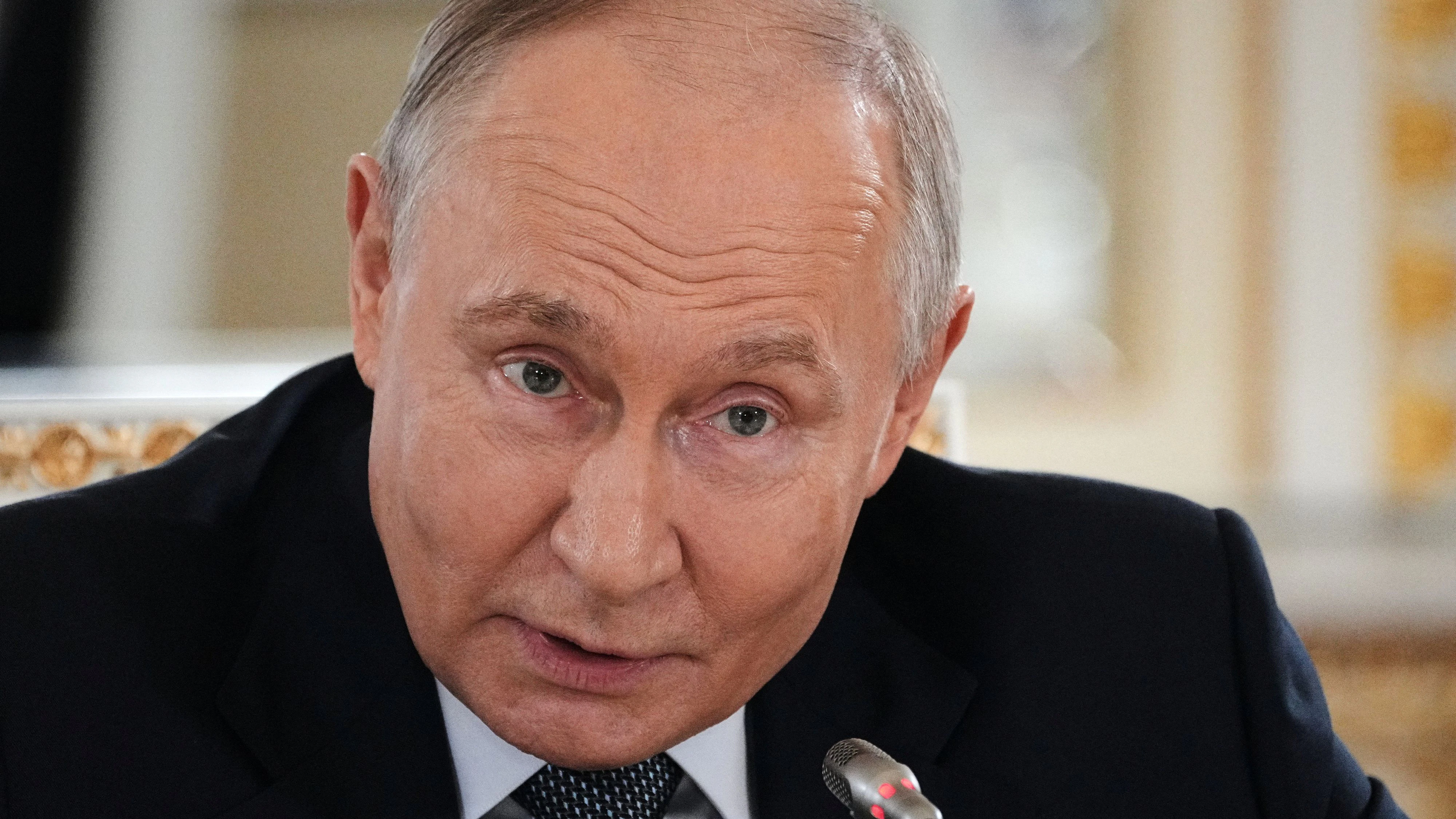 Mit Spannung wird die Rede von Russlands Präsident Wladimir Putin vor dem Wirtschaftsforum in St. Petersburg erwartet.