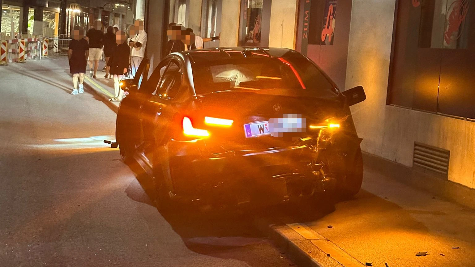 Schwerer Unfall am Donnerstagabend in der Wiener CIty