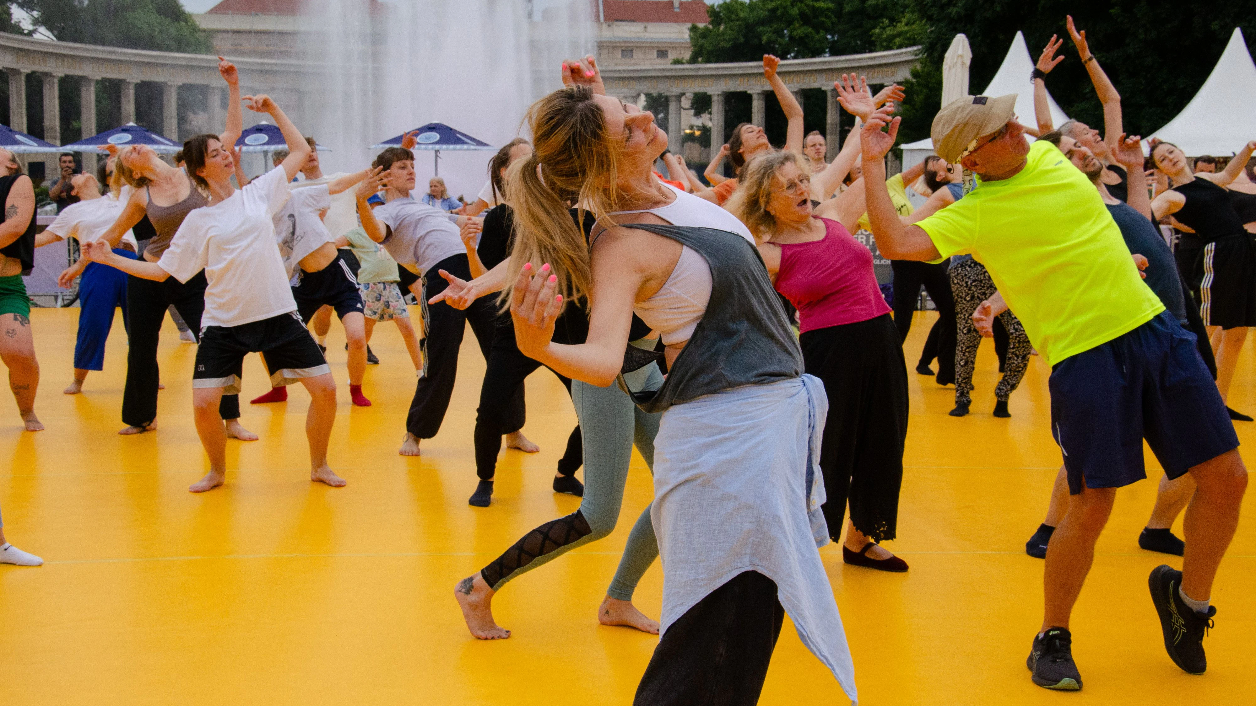 Bei "Public Moves" können unterschiedlichste Tanzstile ausprobiert werden.