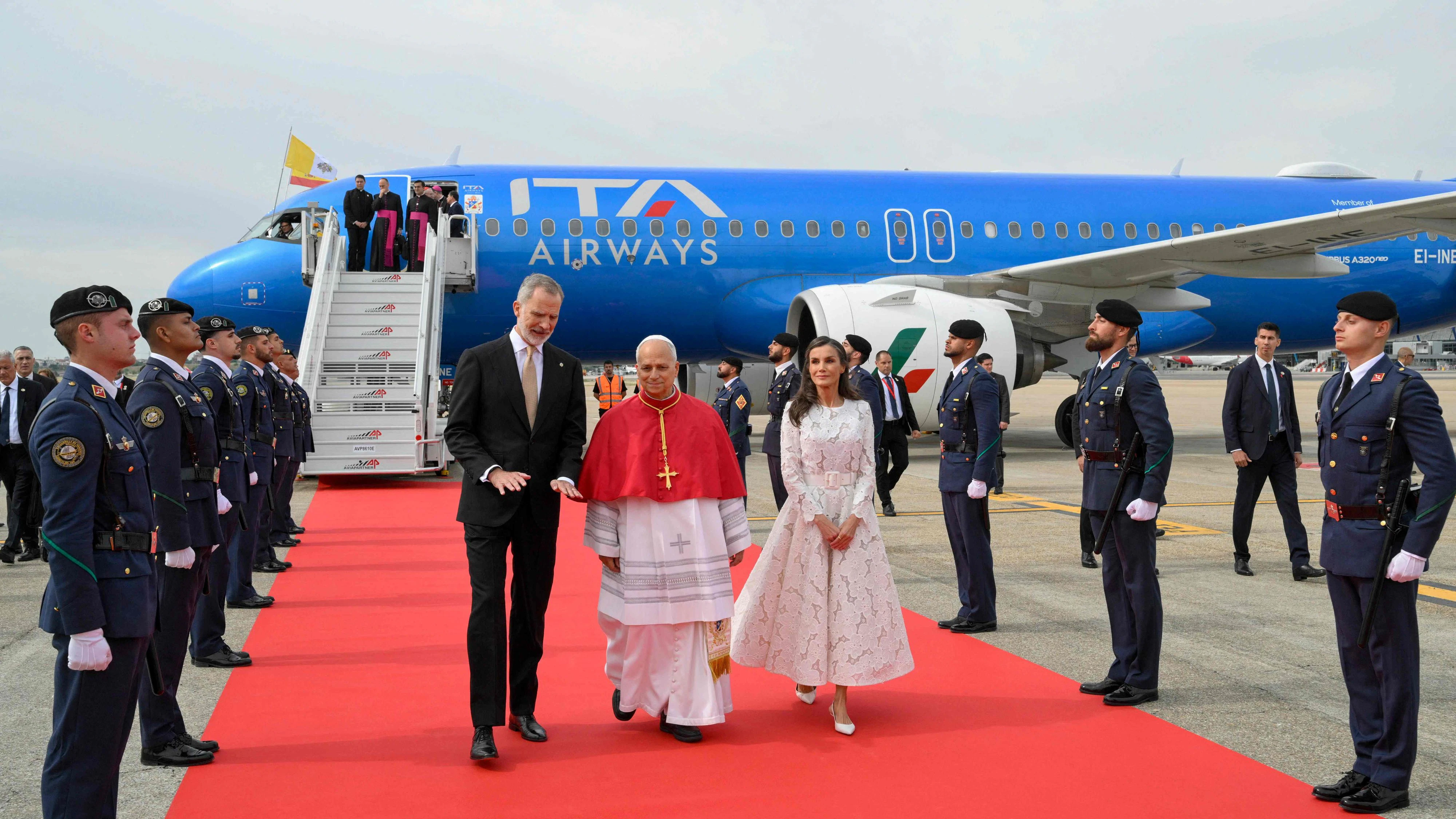 Papst Leo in Spanien.