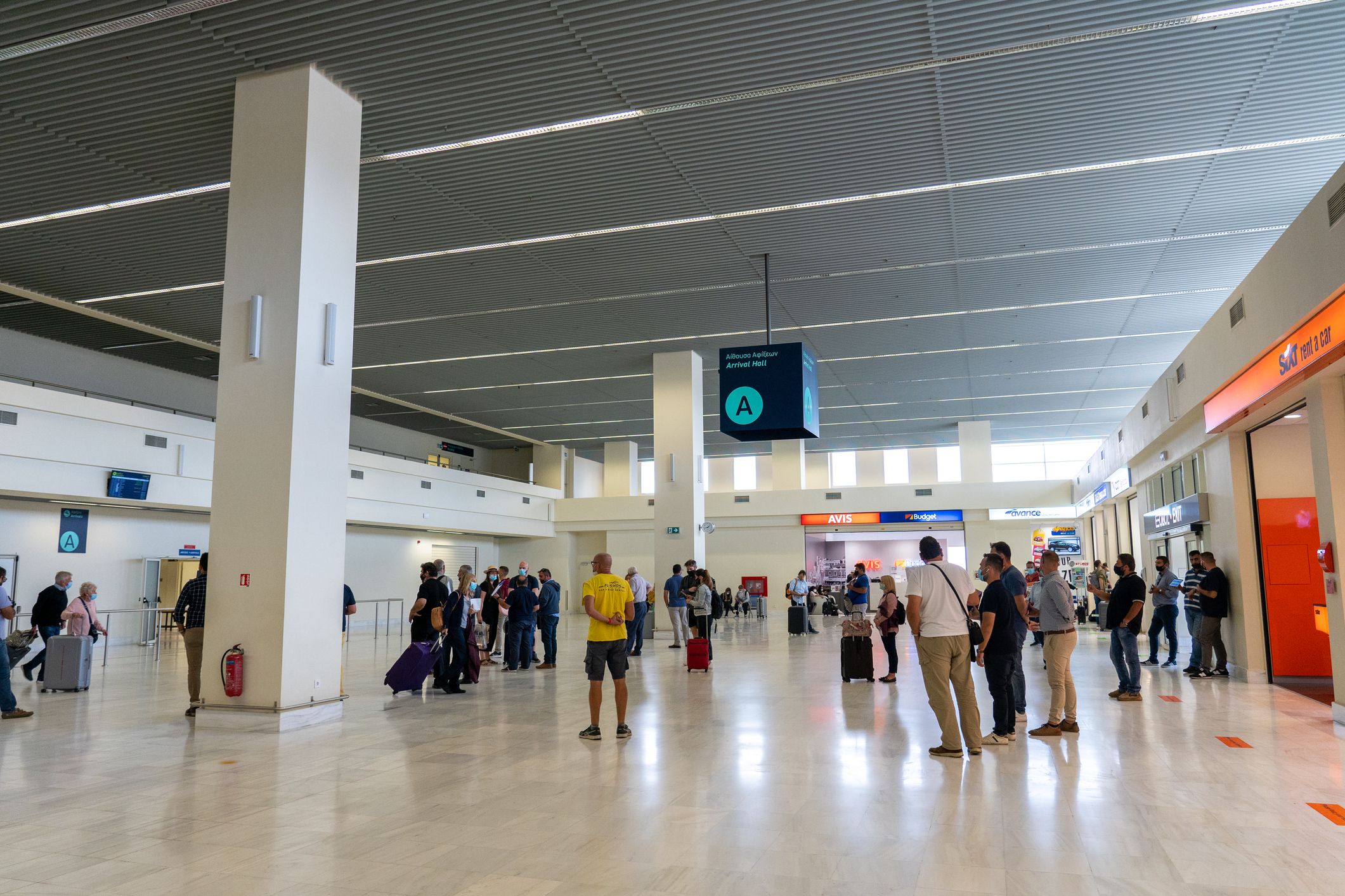 Der Vorfall ereignete sich auf dem Flughafen Chania auf Kreta.