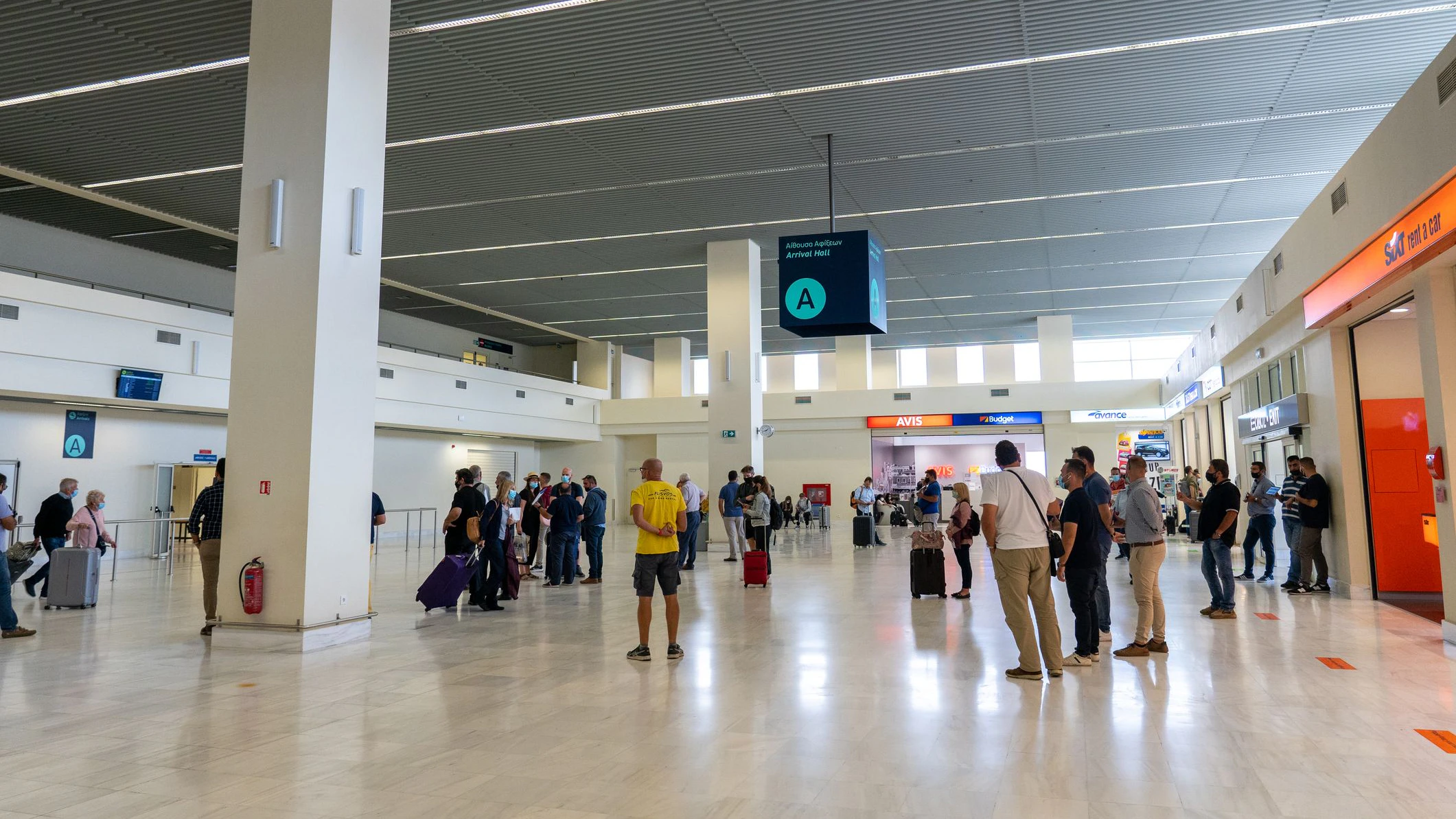 Der Vorfall ereignete sich auf dem Flughafen Chania auf Kreta.