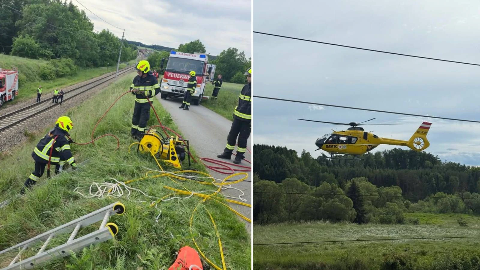 Heute.at - Ehepaar tot, Kind (2) überlebt – so kam es zum Zugcrash