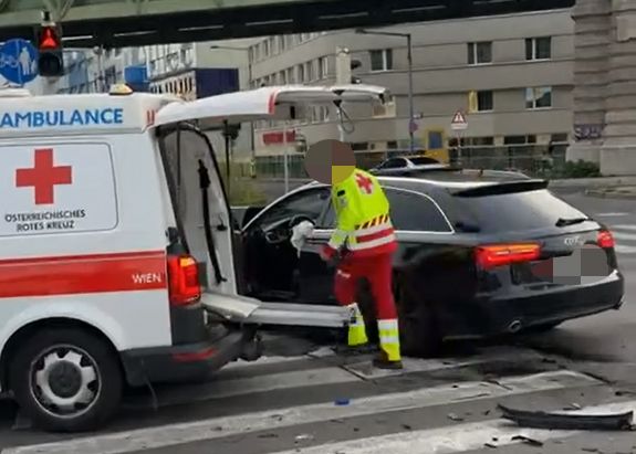 Am Wiener Gürtel kam es am Samstag zu einem heftigen Verkehr
