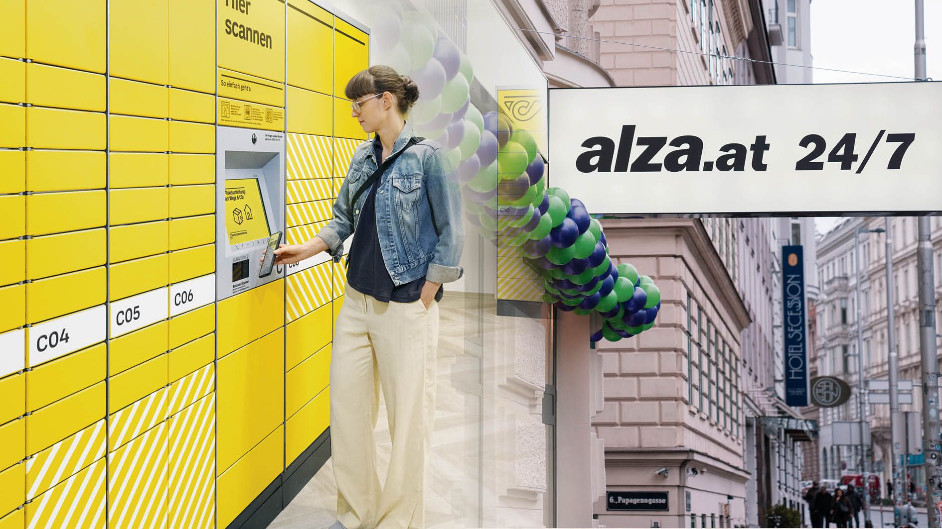 Österreichs Post und der Online-Shop Alza.at kooperieren ab sofort bei der Zustellung.