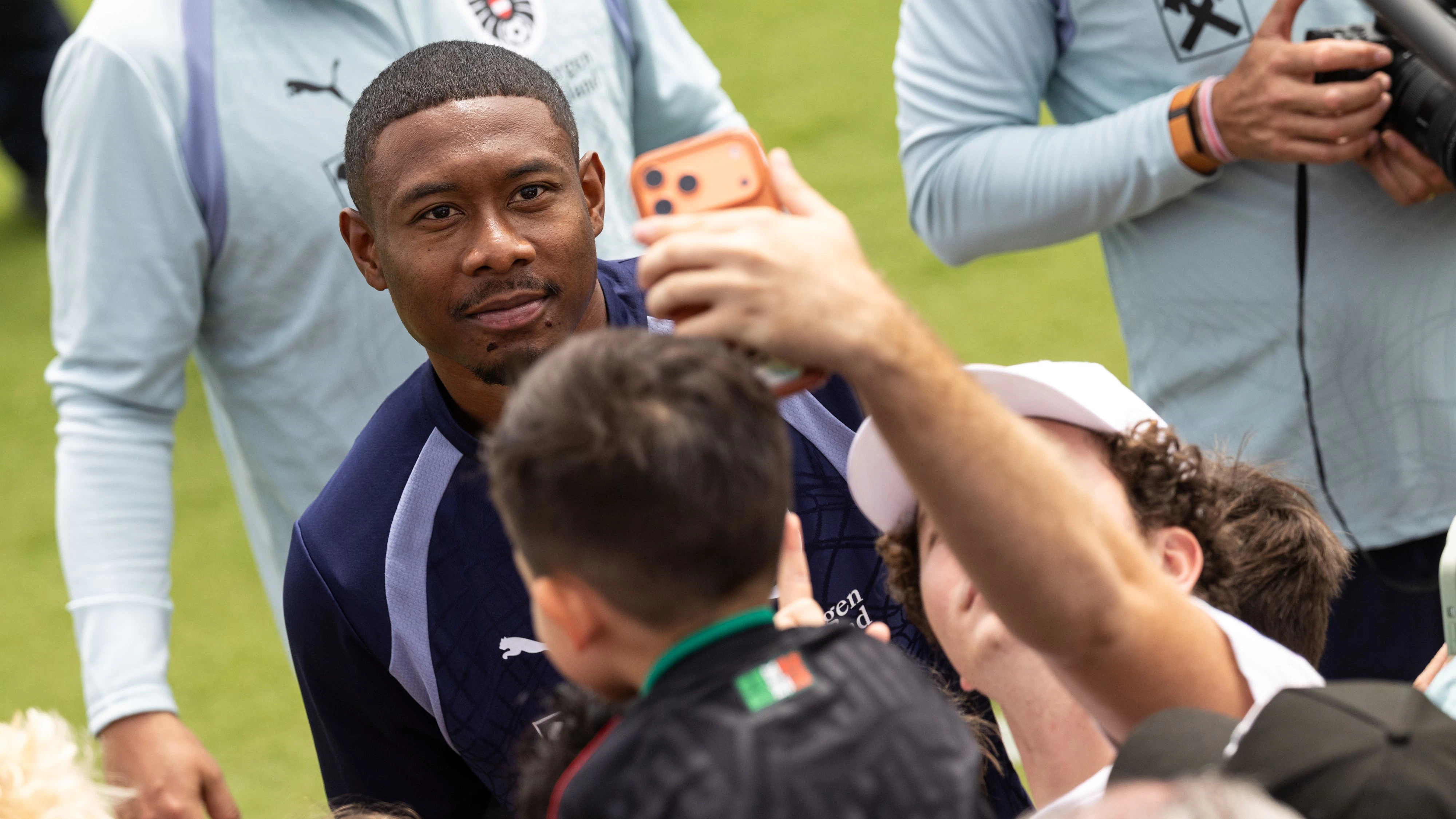 David Alaba trainiert seit dem Spiel gegen Tunesien nicht mit dem Team. 