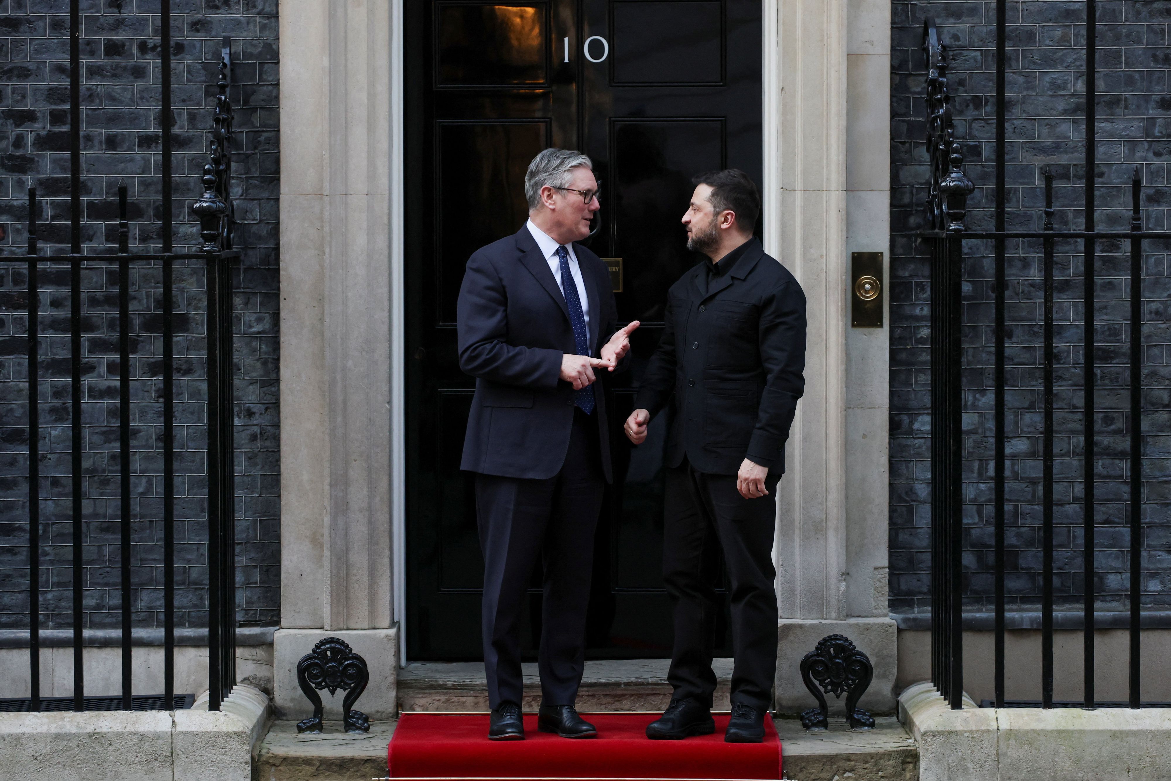 Aufnahme von März 2026: Der britische Premierminister Keir Starmer und der ukrainische Präsident Wolodymyr Selenskyj.
