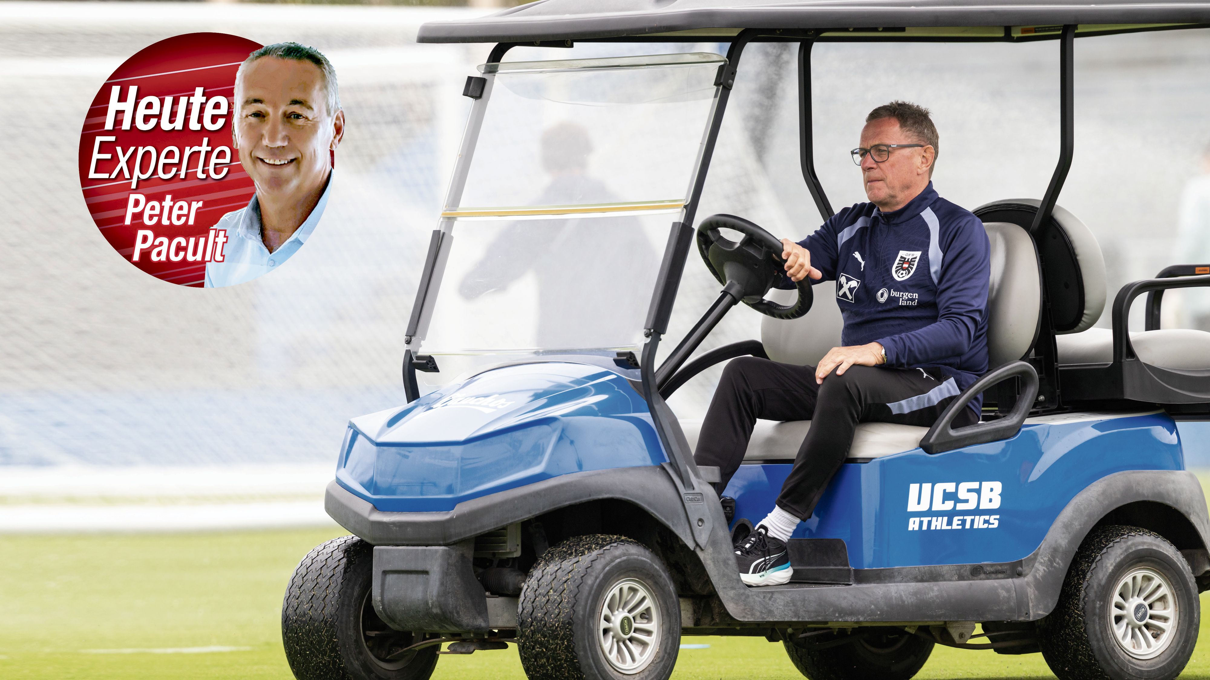Teamchef Ralf Rangnick im US-Quartier der ÖFB-Auswahl