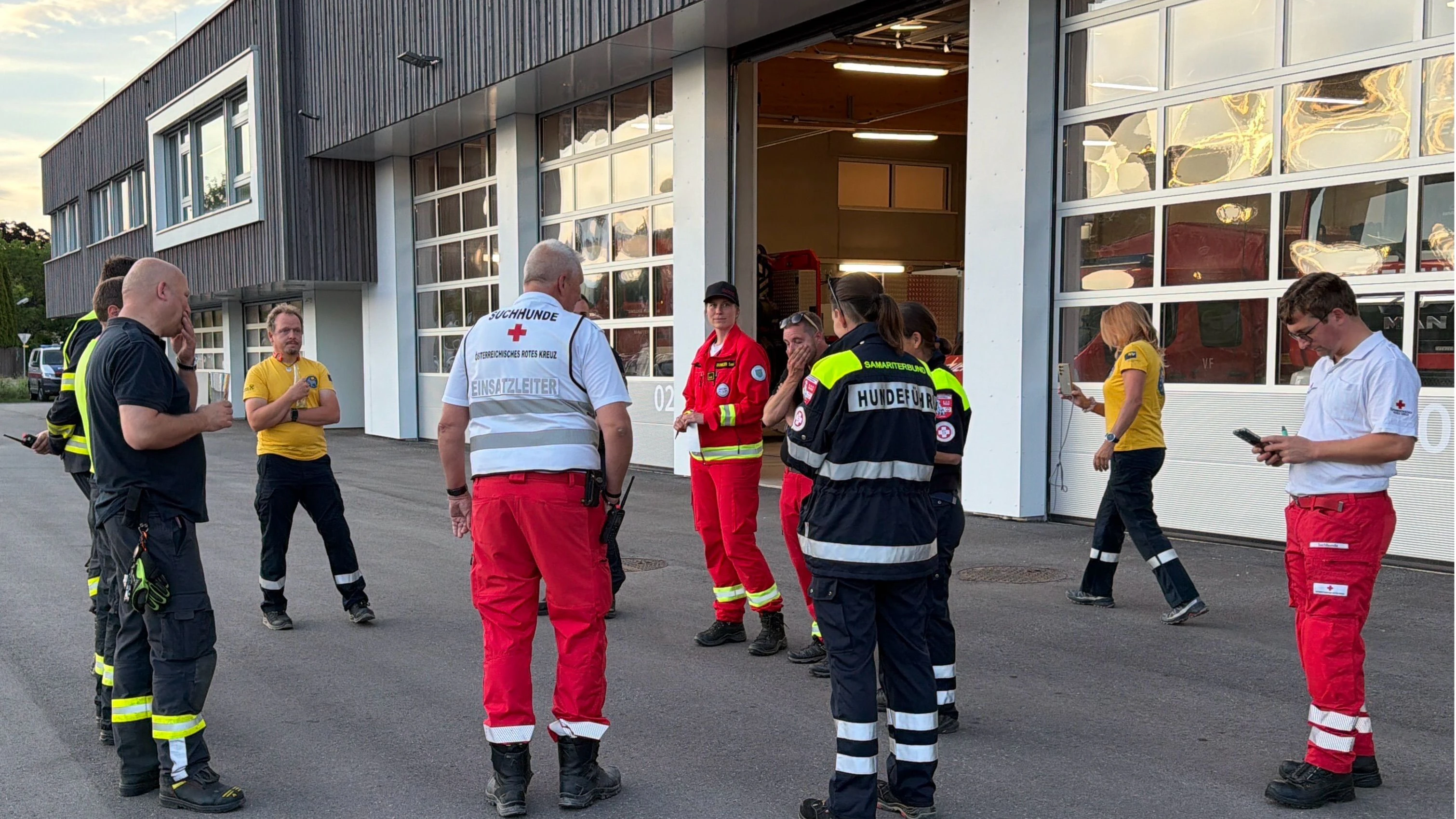Die Rettungskräfte standen am Samstag in Mautern im Großeinsatz.