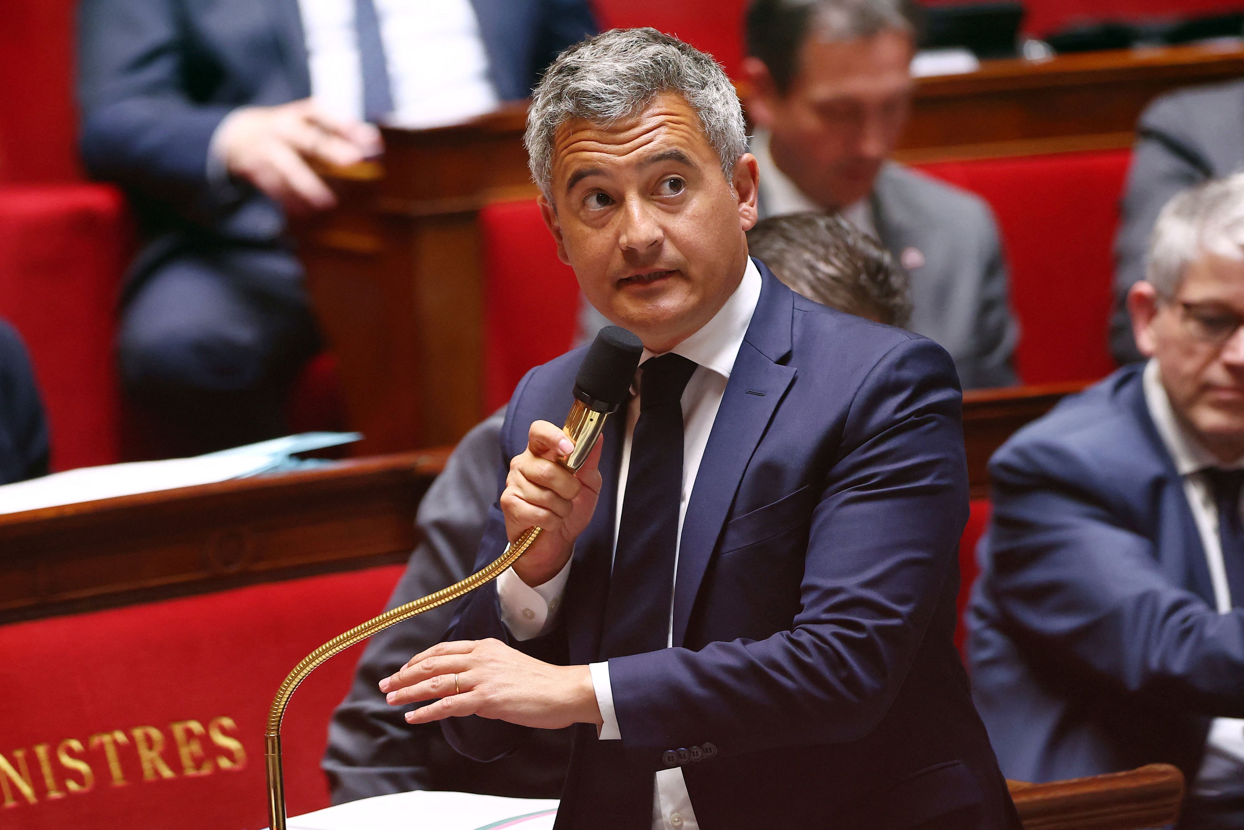 Justizminister Gérald Darmanin will 