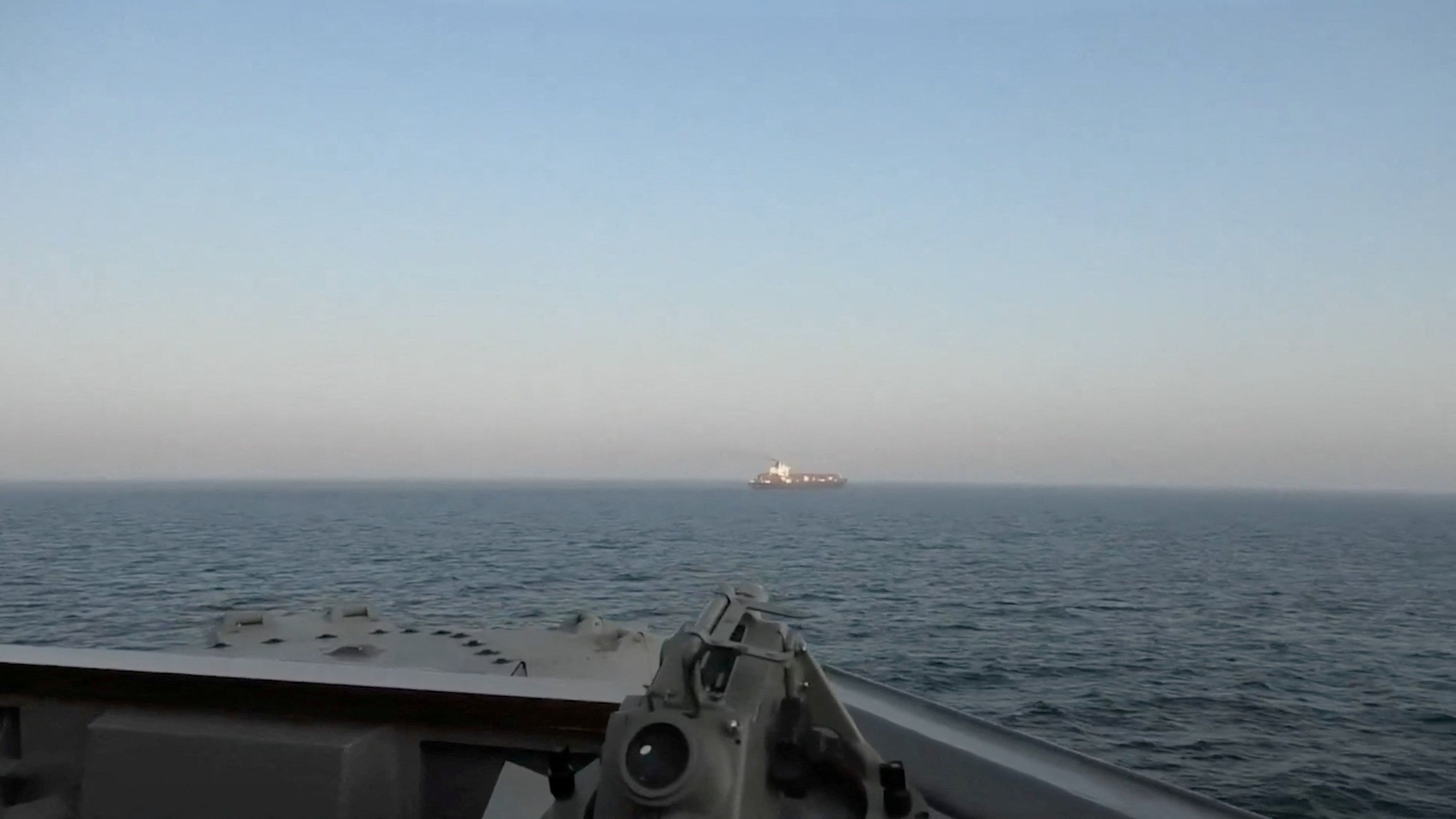 Das US-Militär hat auf einen Öltanker im Golf von Oman gefeuert. Symbolbild. 