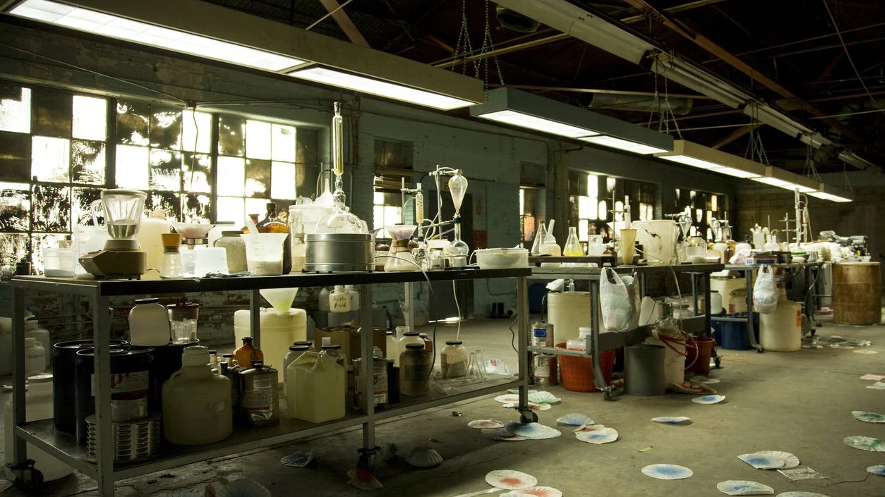 Illegales Meth Labor