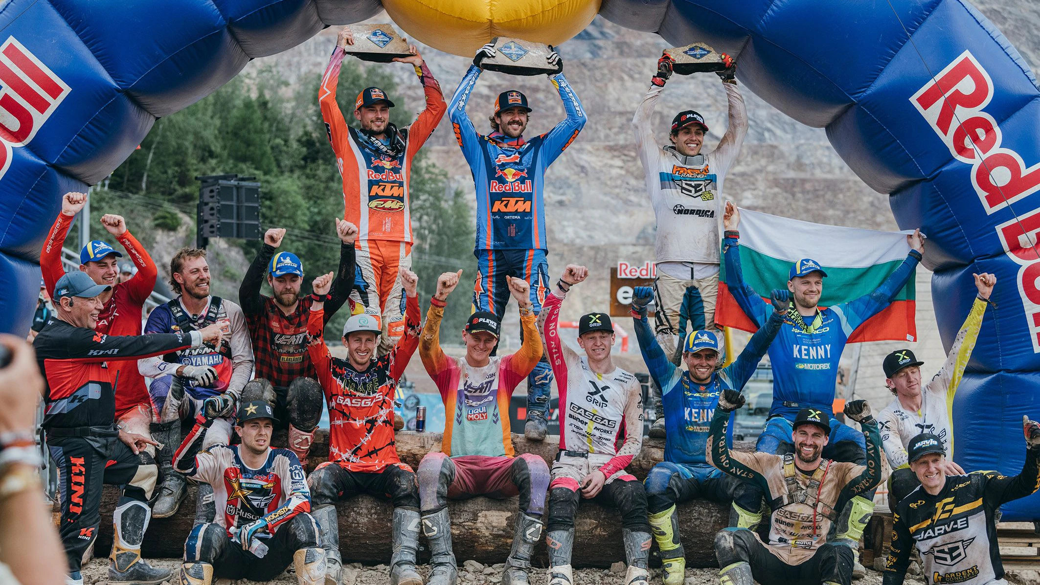 Die Gewinner beim Red Bull Erzbergrodeo 2026.