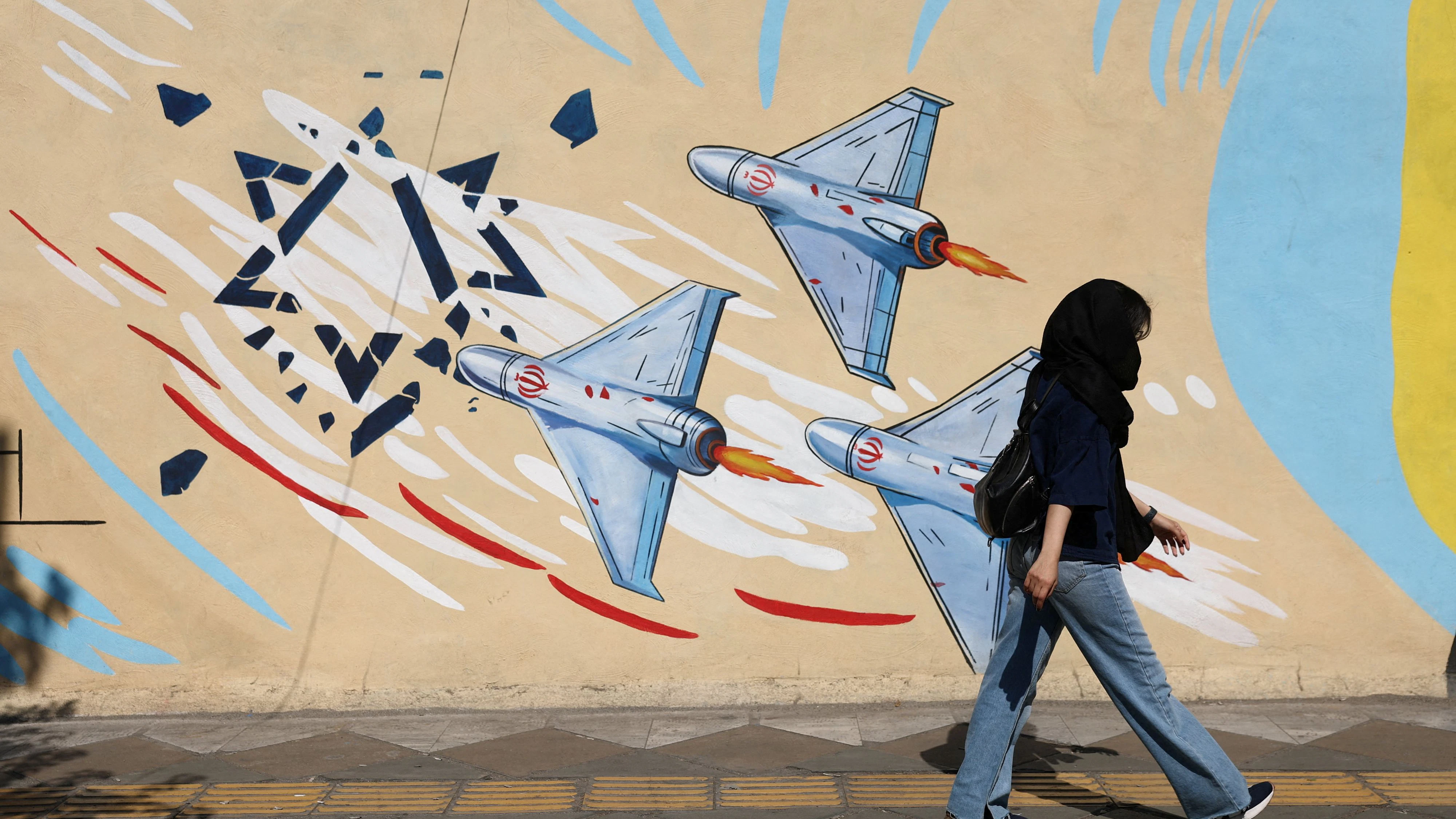 Auf den Straßen von Teheran wird gegen Israel gehetzt.