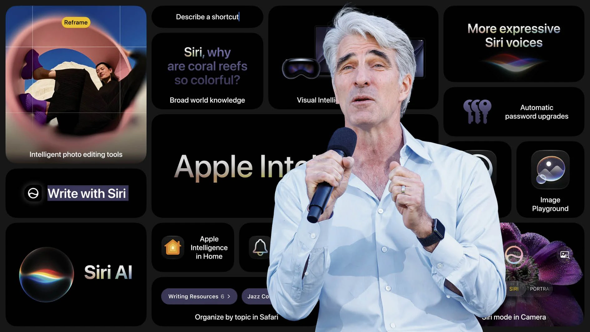 Apples Software-Chef Craig Federighi wirft der EU-Kommission Blockadehaltung vor.