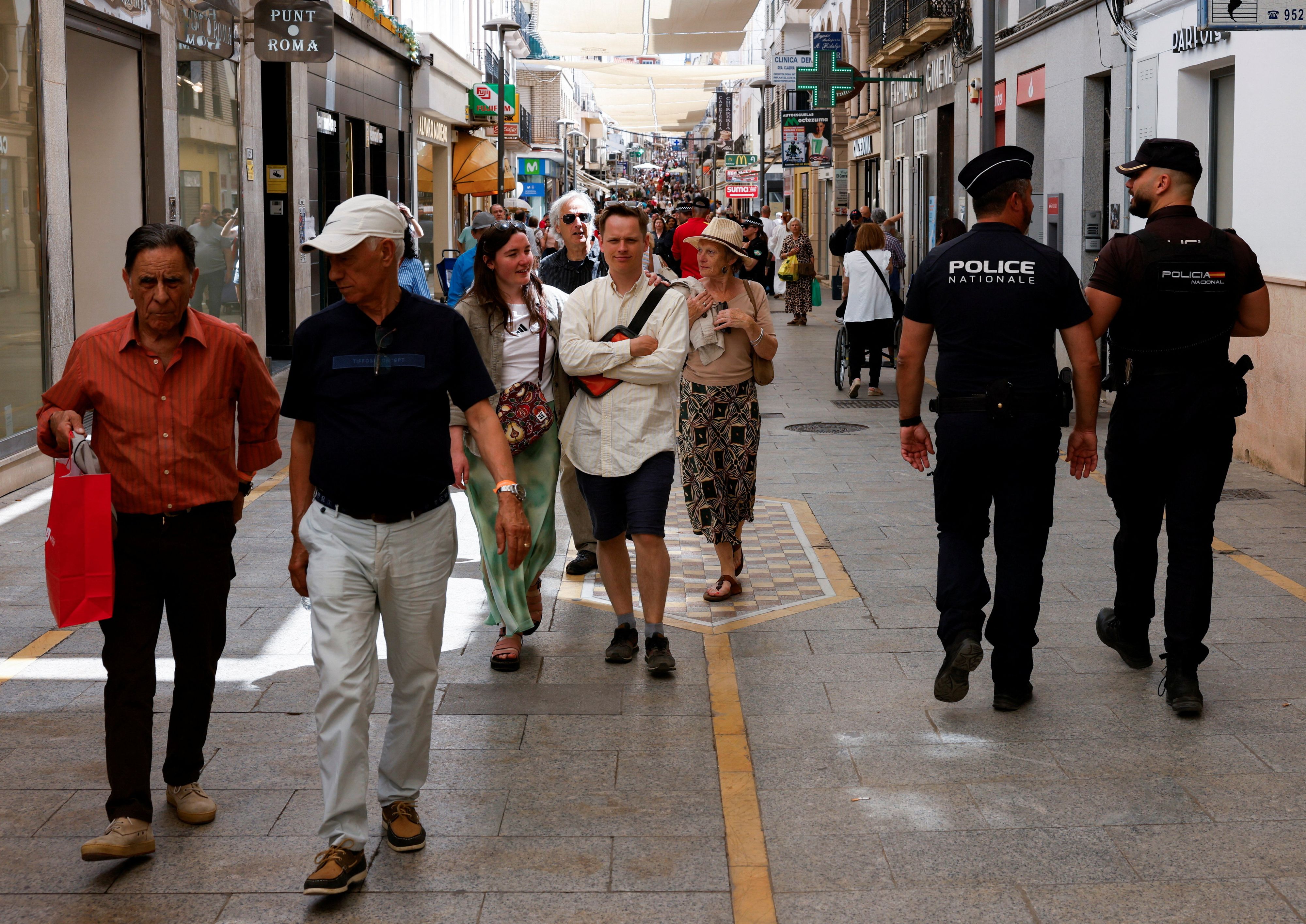 Ronda - ein beliebter Touristenourt in Andalusien (Spanien). Hier gibt es verstärkte Polizeikontrollen.
